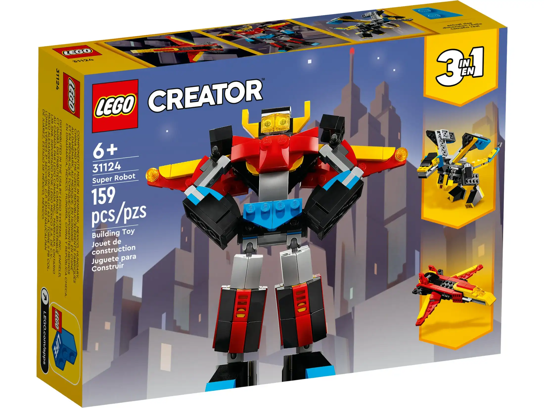 LEGO 31124 Super Robot - Creator 3-in1