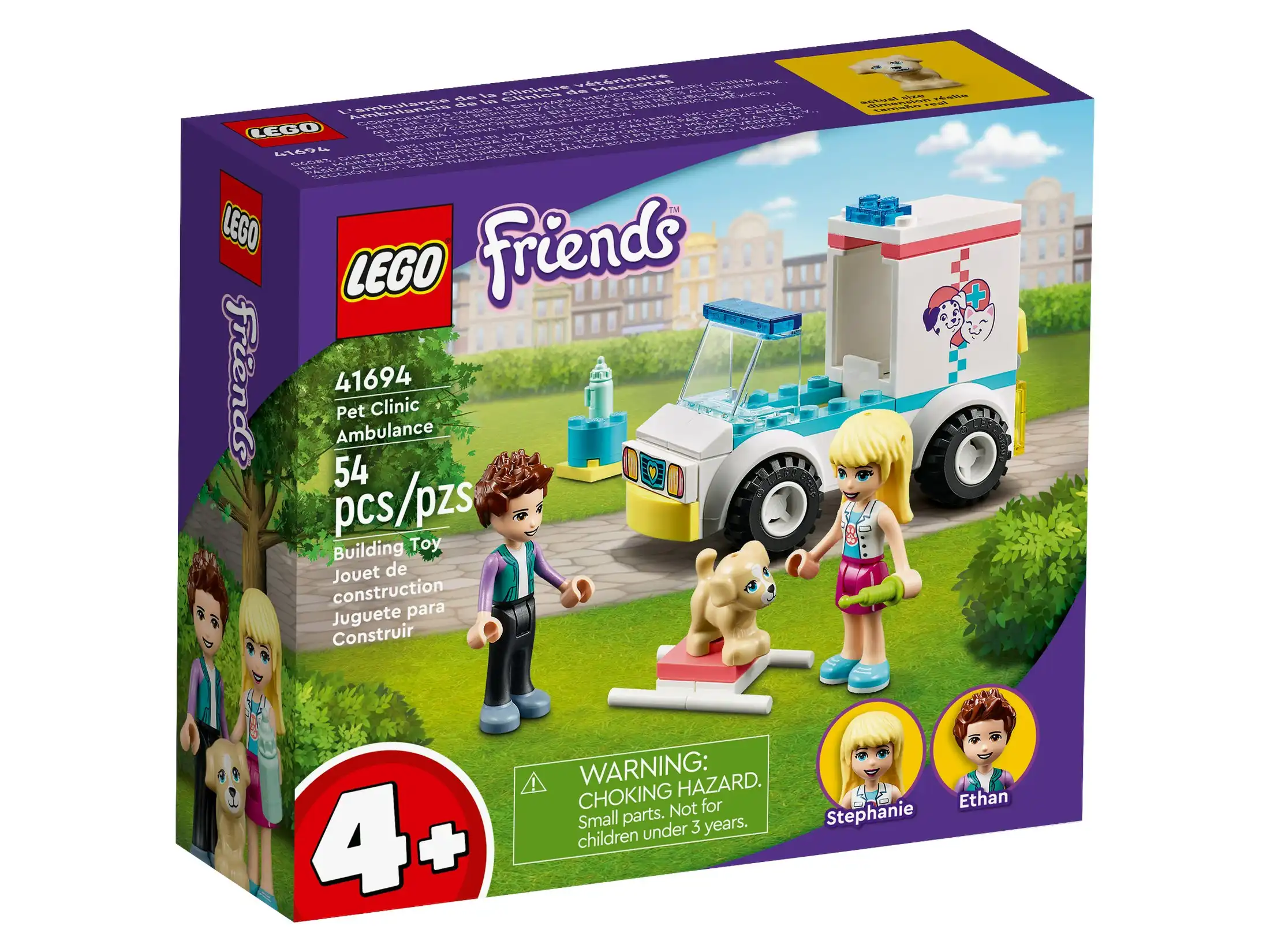 LEGO 41694 Pet Clinic Ambulance - Friends 4+