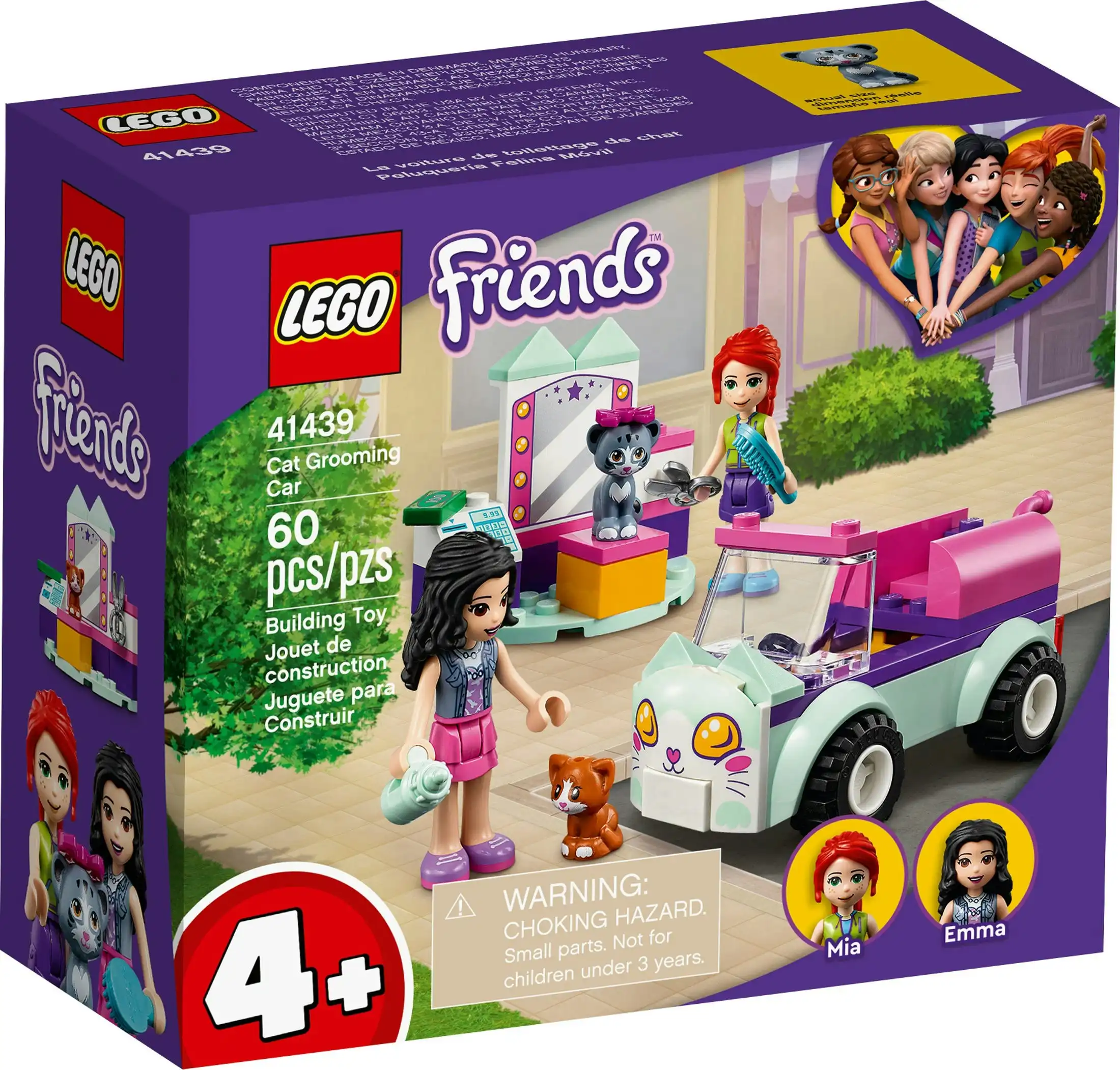 LEGO 41439 Cat Grooming Car - Friends  4+