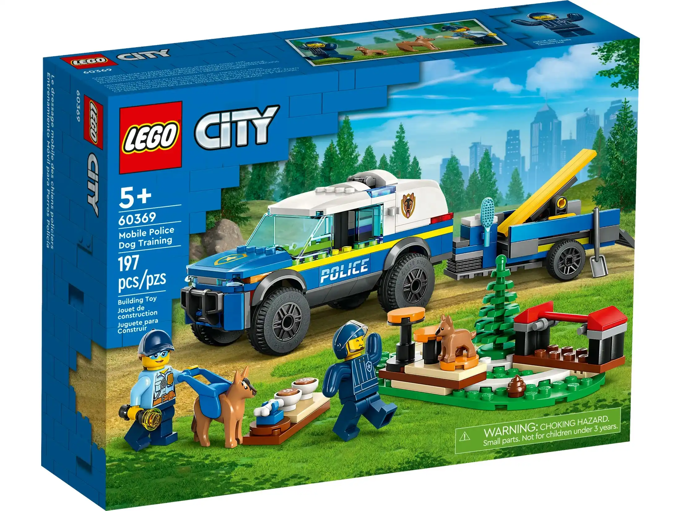 LEGO 60369 Mobile Police Dog Trainin - City