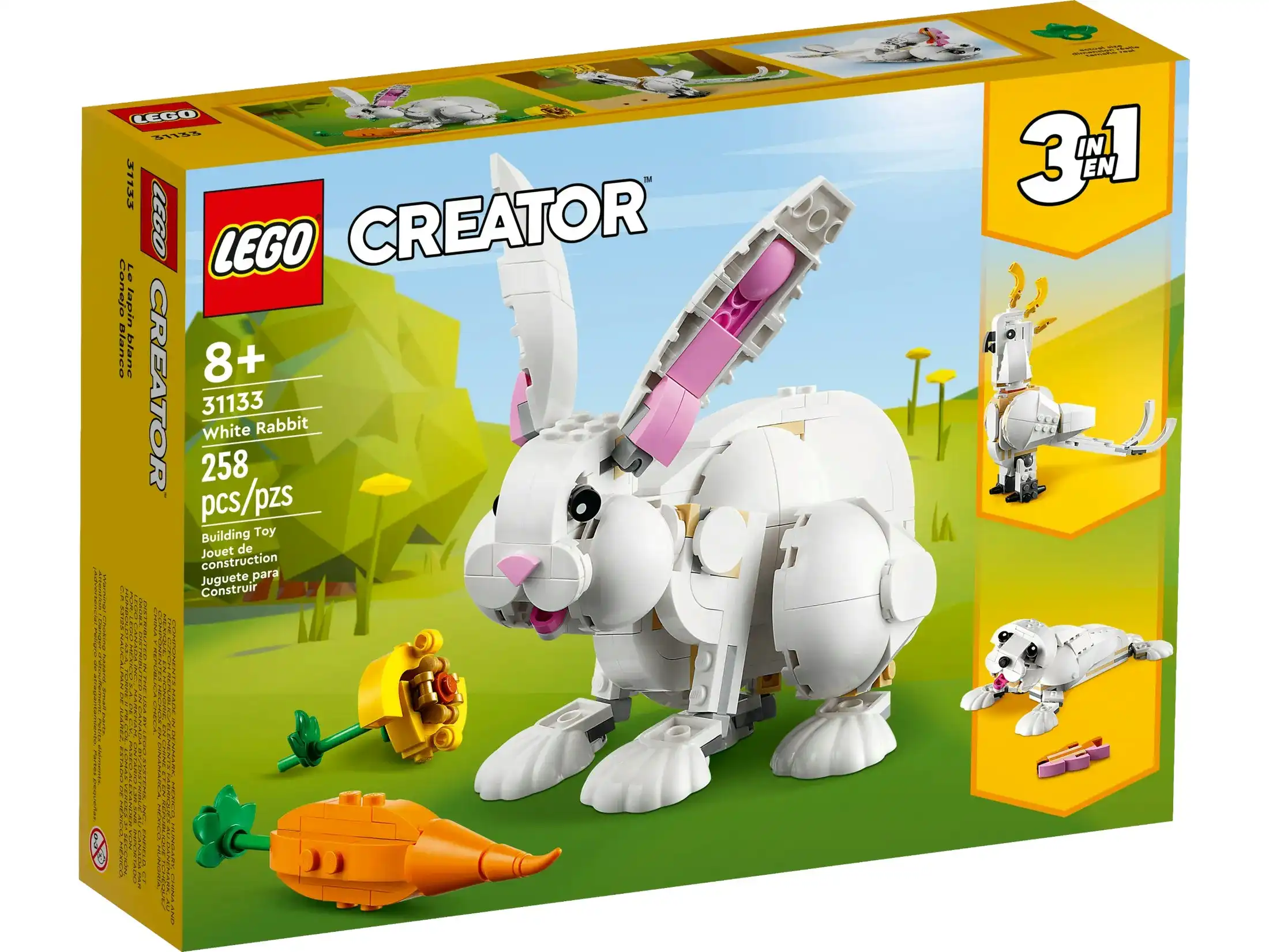 LEGO 31133 White Rabbit - LEGO Creator 3-in-1