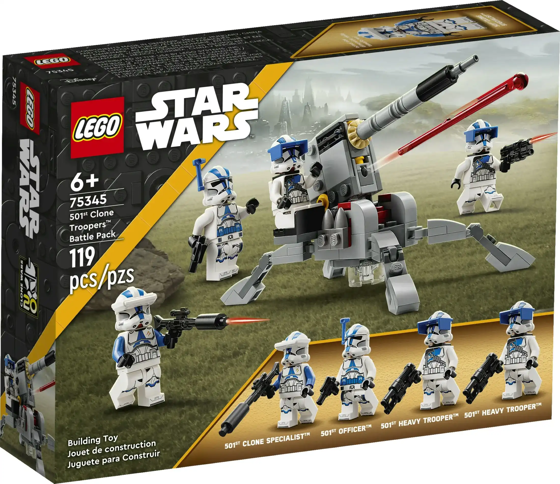 LEGO 75345 501st Clone Troopers Battle Pack - Star Wars