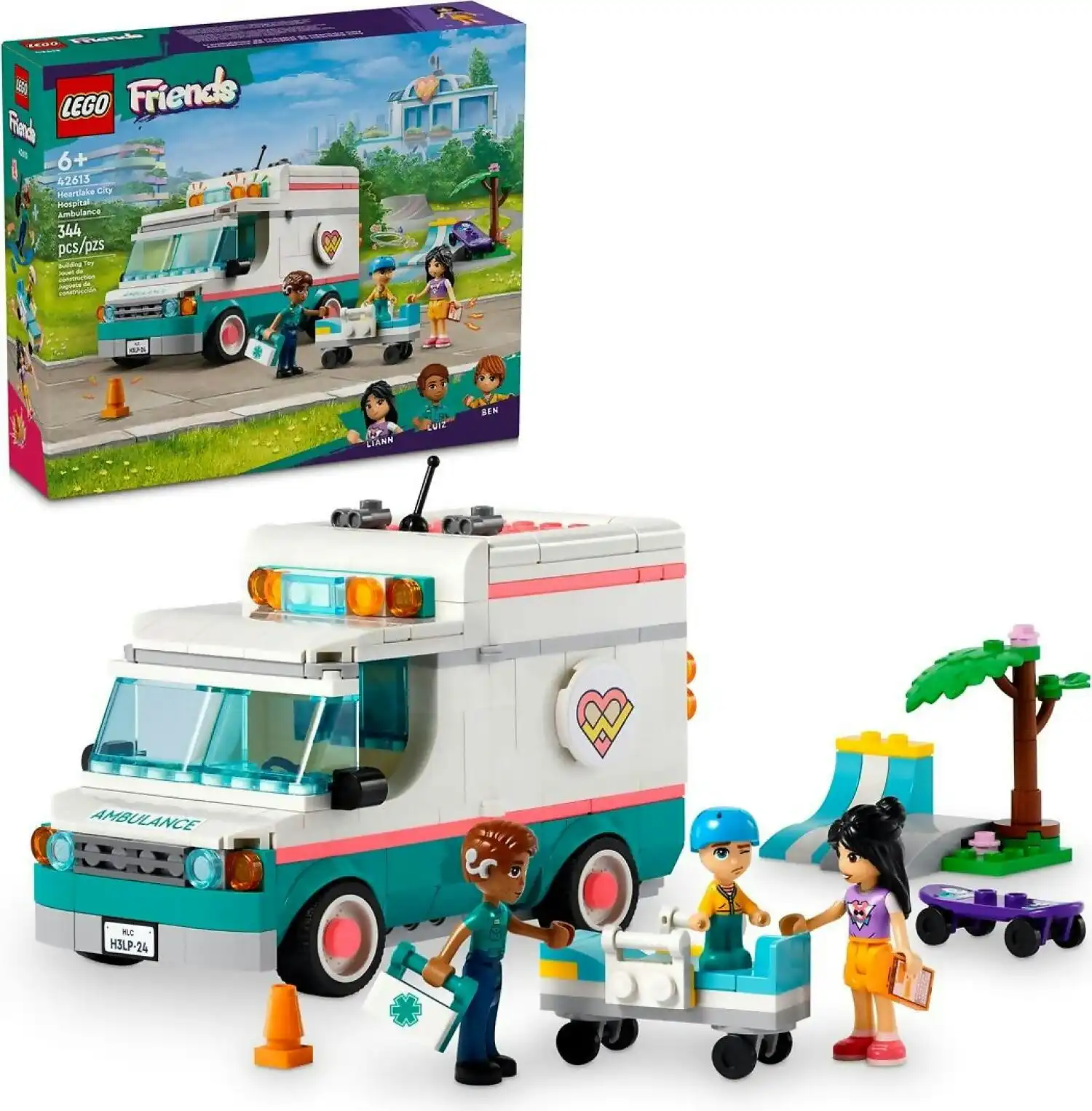 LEGO 42613 Heartlake City Hospital Ambulance - Friends