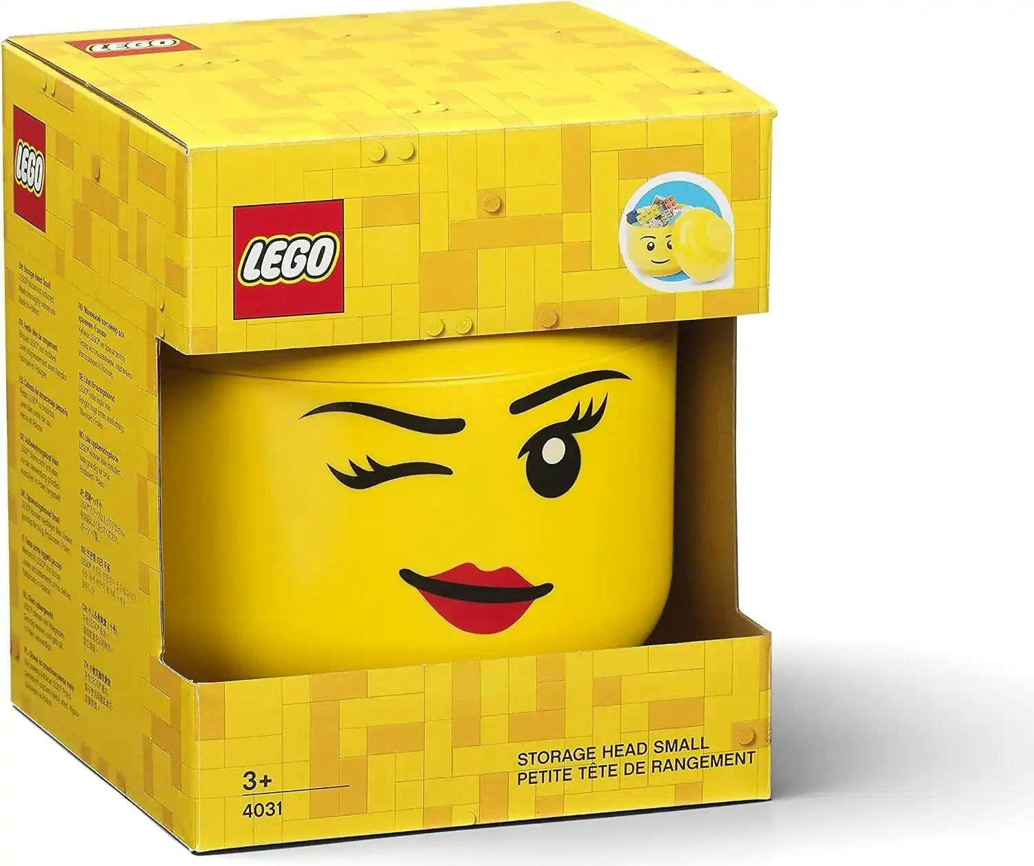 LEGO Storage Head Small Winking - Room Copenhagen