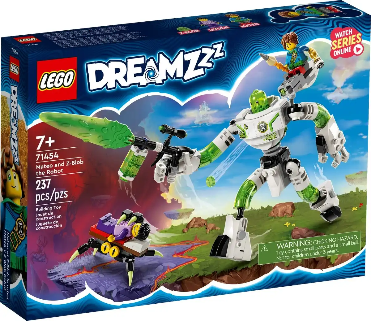 LEGO 71454 Mateo and Z-Blob the Robot - DreamZzz