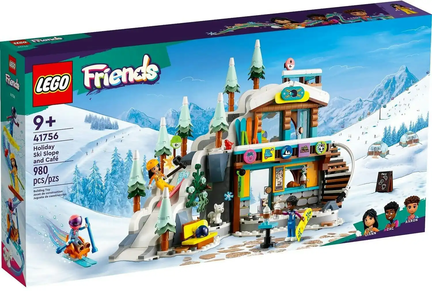 LEGO 41756 Holiday Ski Slope and Cafe - Friends