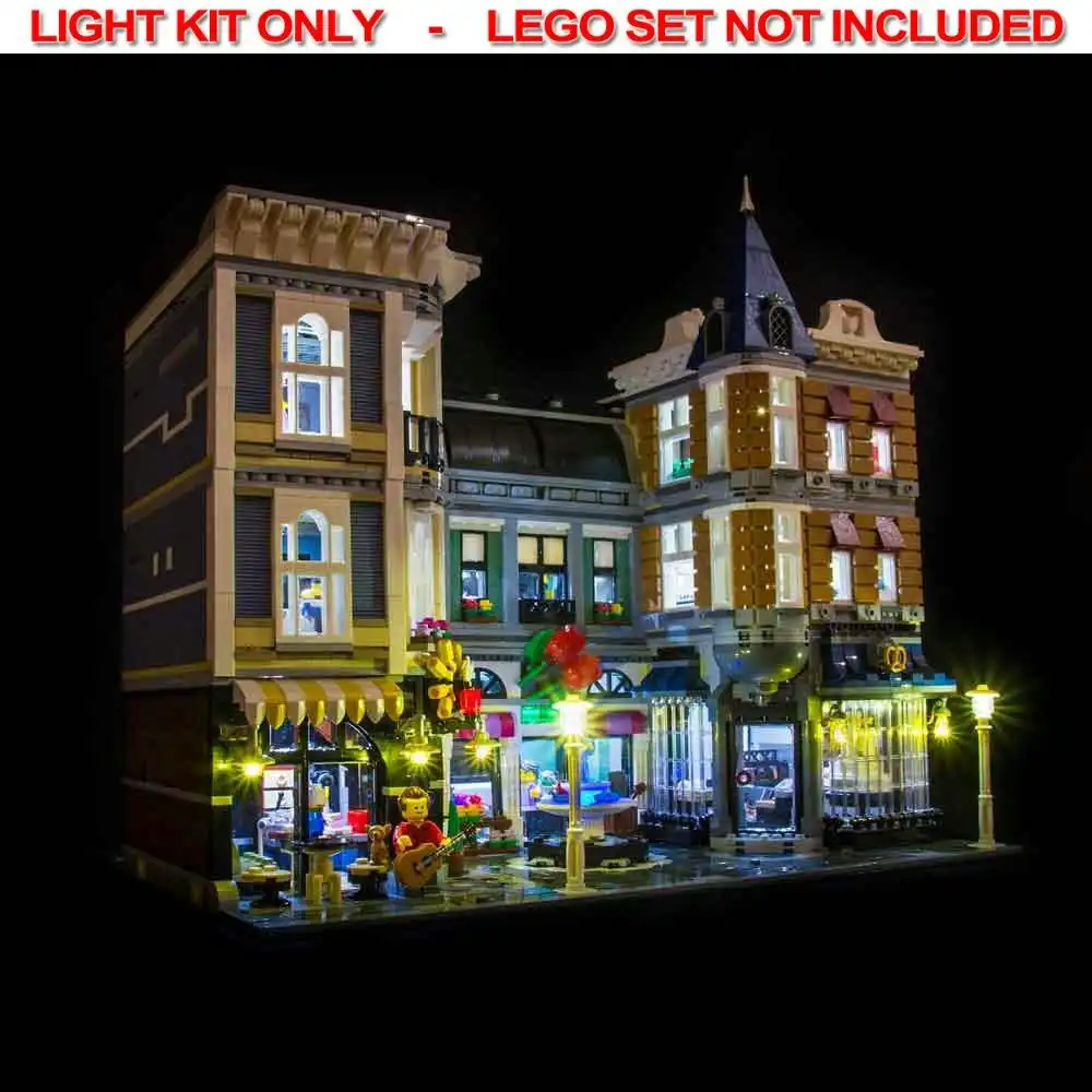 Light My Bricks - LIGHT KIT for LEGO Assembly Square 10255
