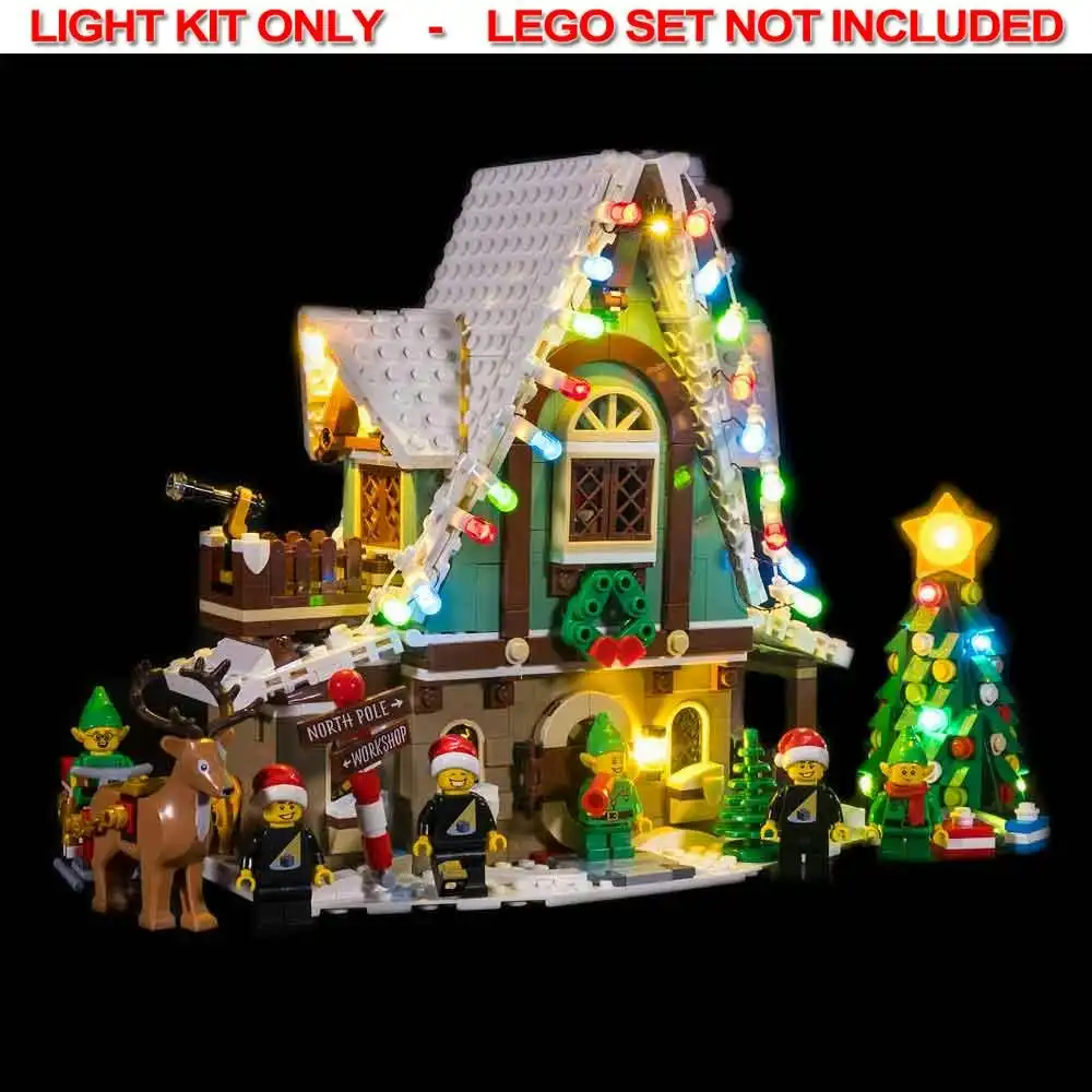 Light My Bricks - LIGHT KIT for LEGO Elf Club House 10275
