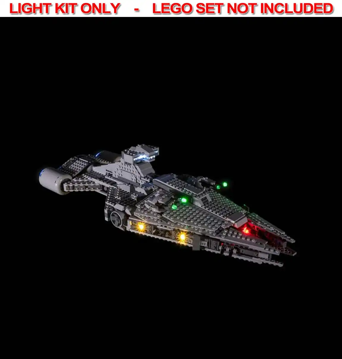Light My Bricks - LIGHT KIT for LEGO Star Wars Imperial Light Cruiser 75315
