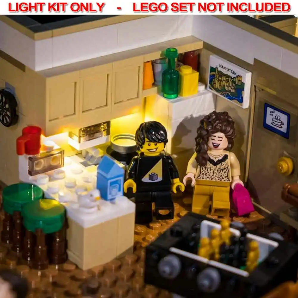 Light My Bricks - LIGHT KIT for LEGO The Friends Apartments 10292