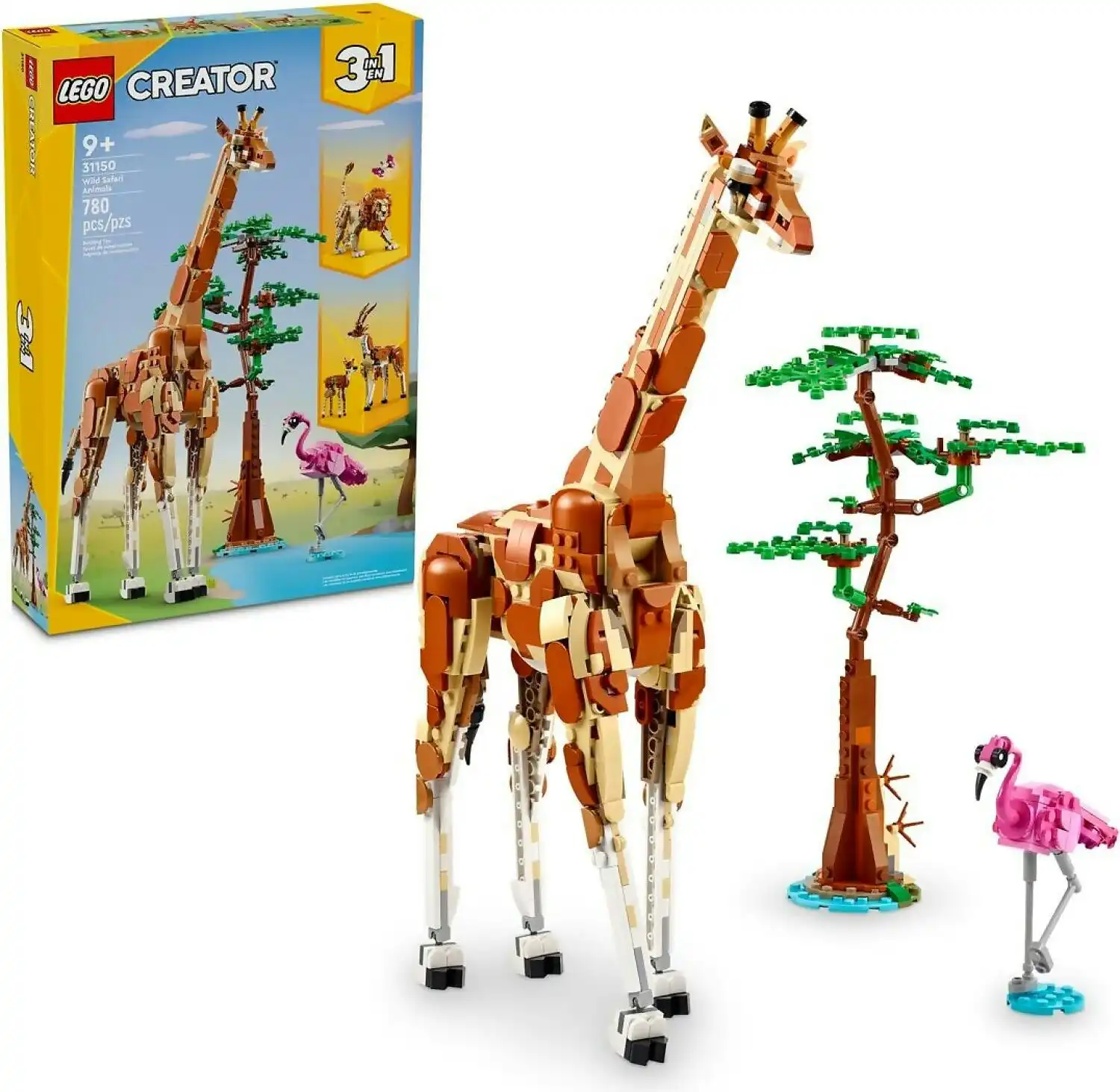 LEGO 31150 Wild Safari Animals - Creator 3in1