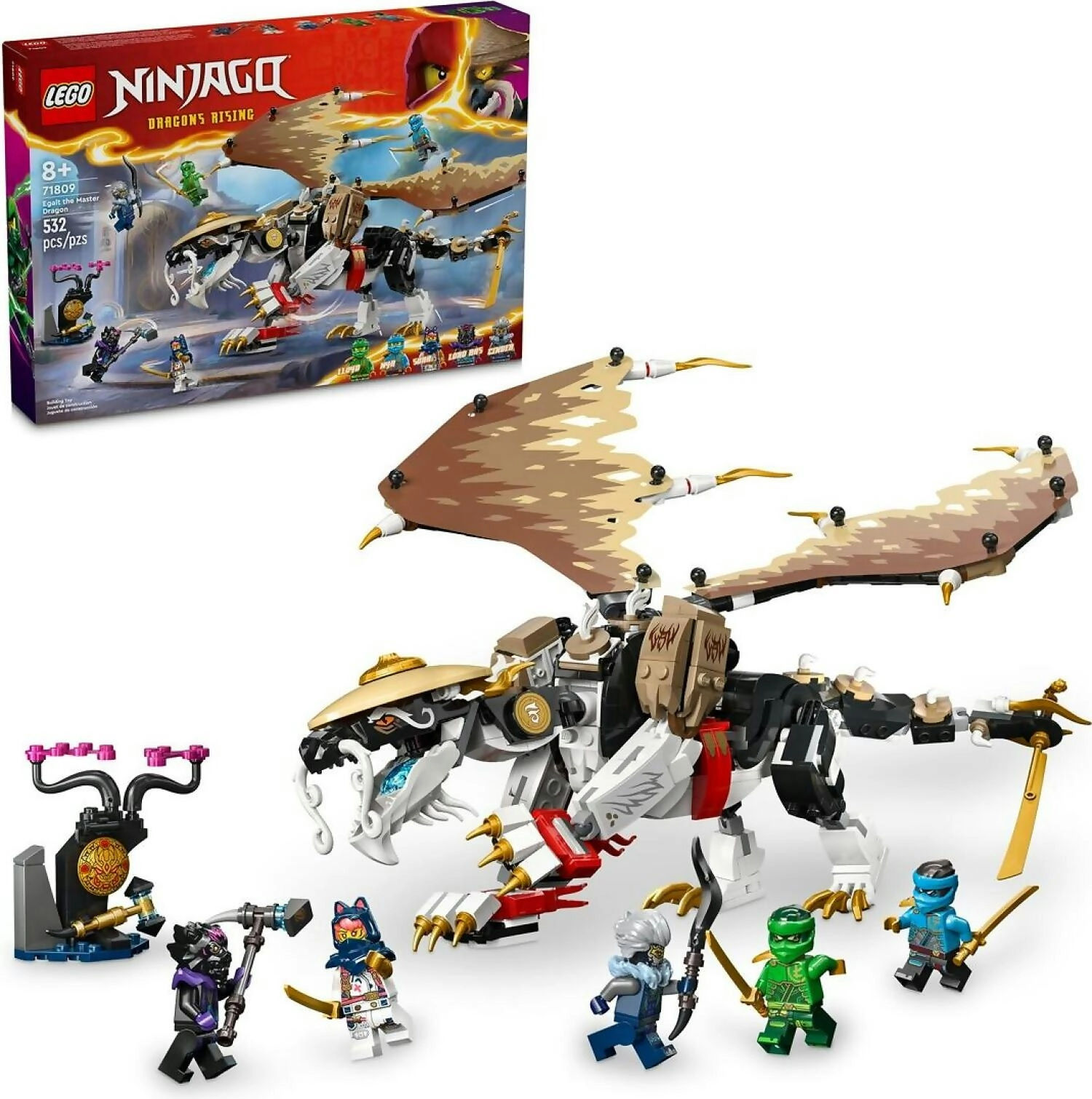 LEGO 71809 Egalt the Master Dragon - Ninjago