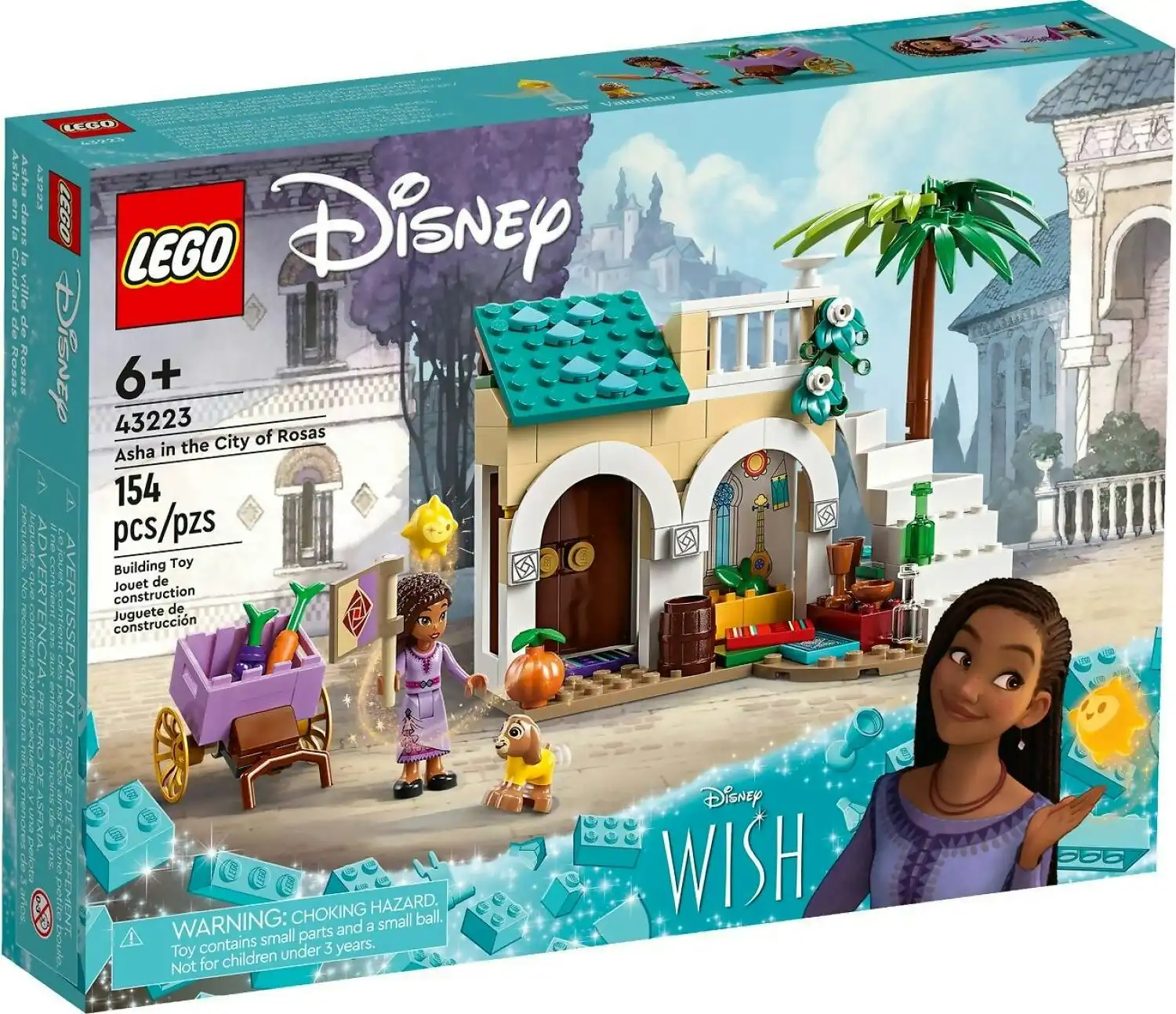 LEGO 43223 Asha in the City of Rosas - Disney Princess