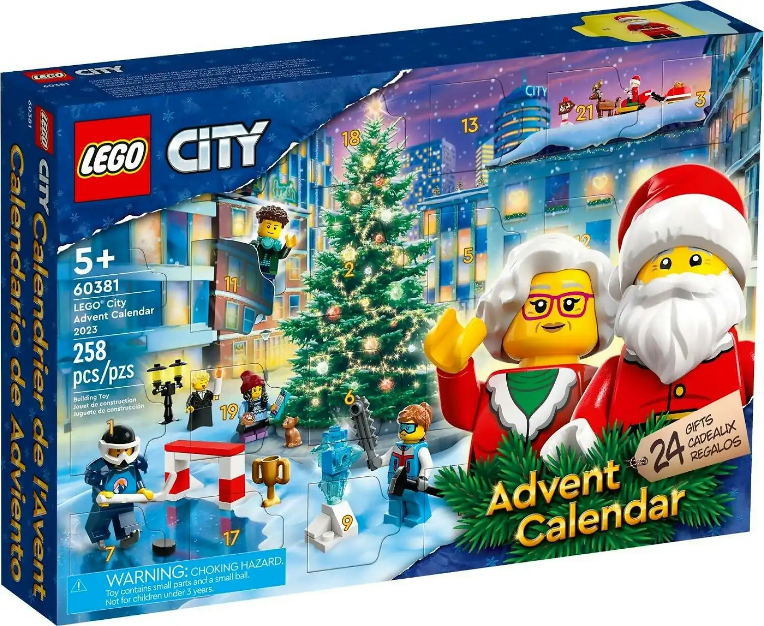 LEGO 60381 City Advent Calendar 2023 - City