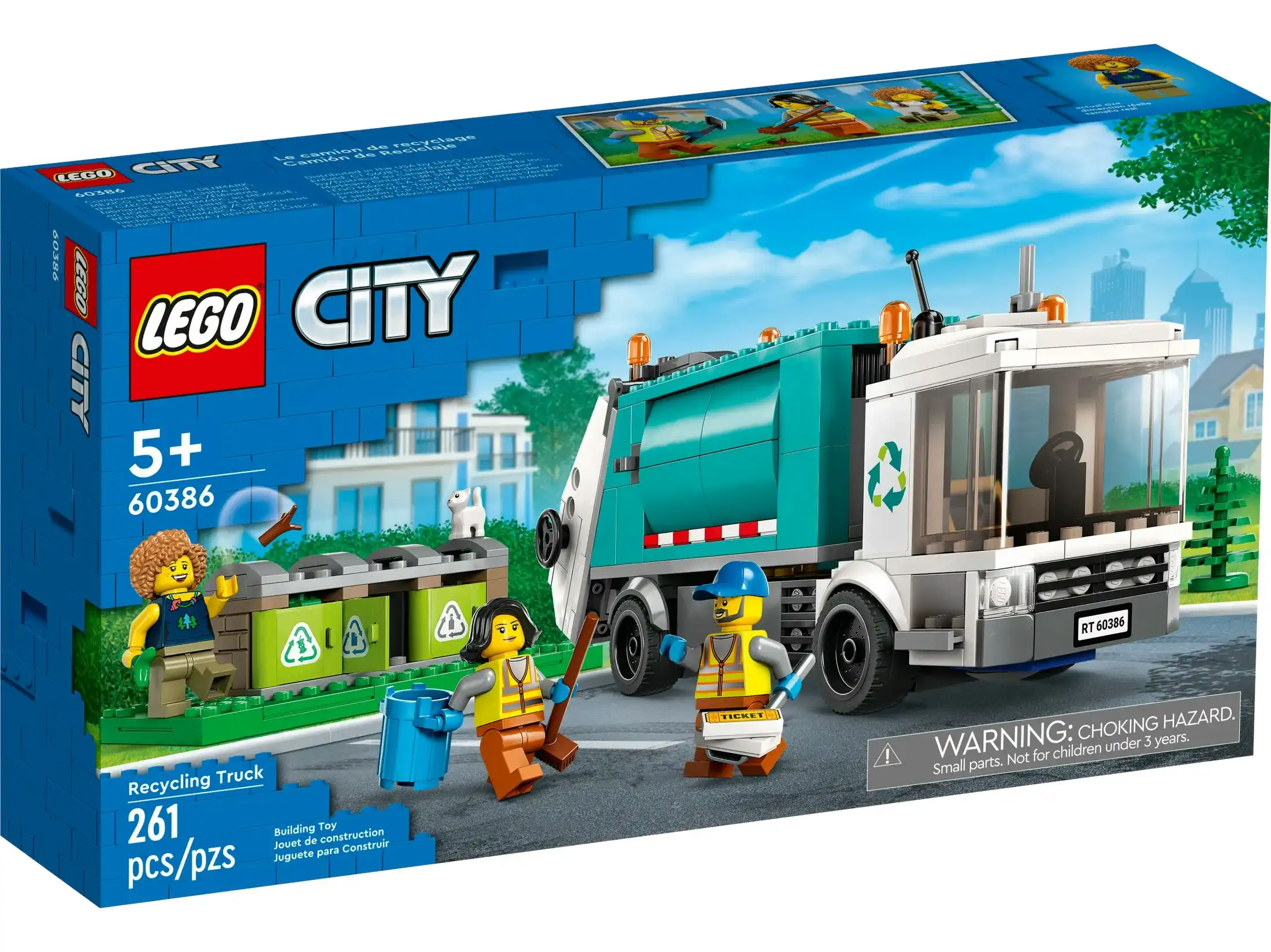LEGO 60386 Recycling Truck - City