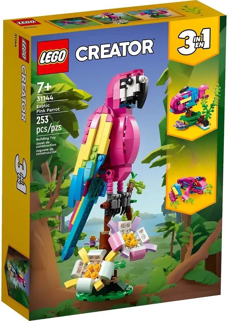 LEGO 31144 Exotic Pink Parrot - Creator 3in1