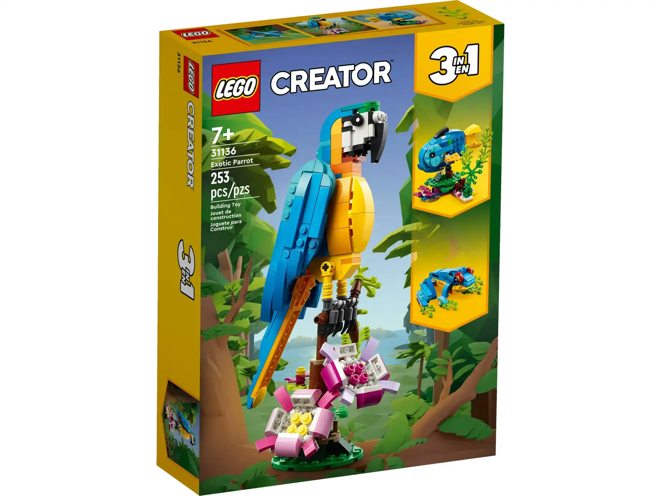 LEGO 31136 Exotic Parrot - Creator 3in1