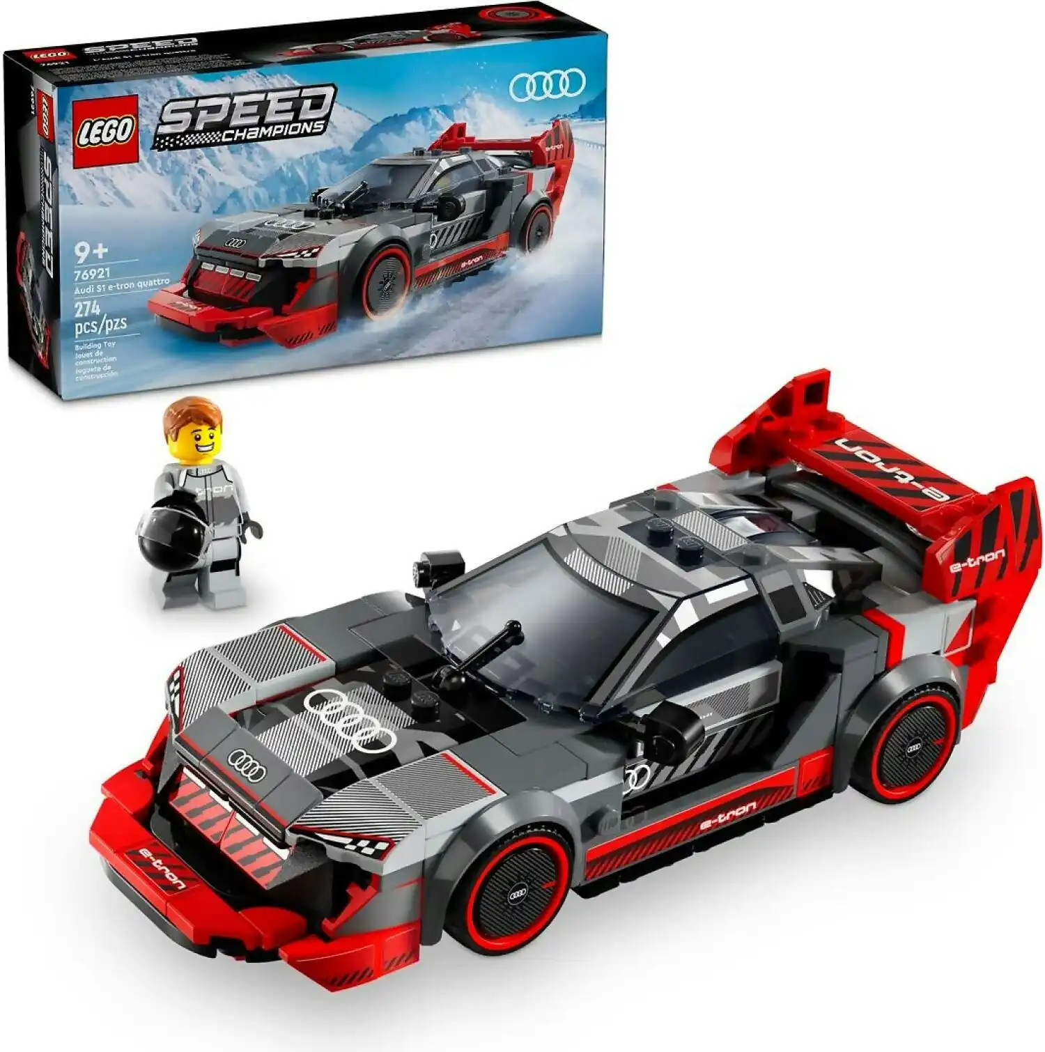 LEGO 76921 Audi S1 e-tron quattro Race Car - Speed Champions