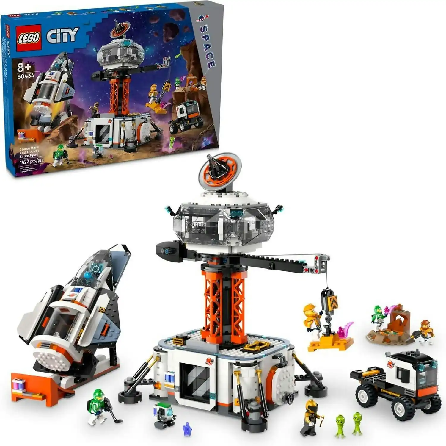 LEGO 60434 Space Base and Rocket Launchpad - City