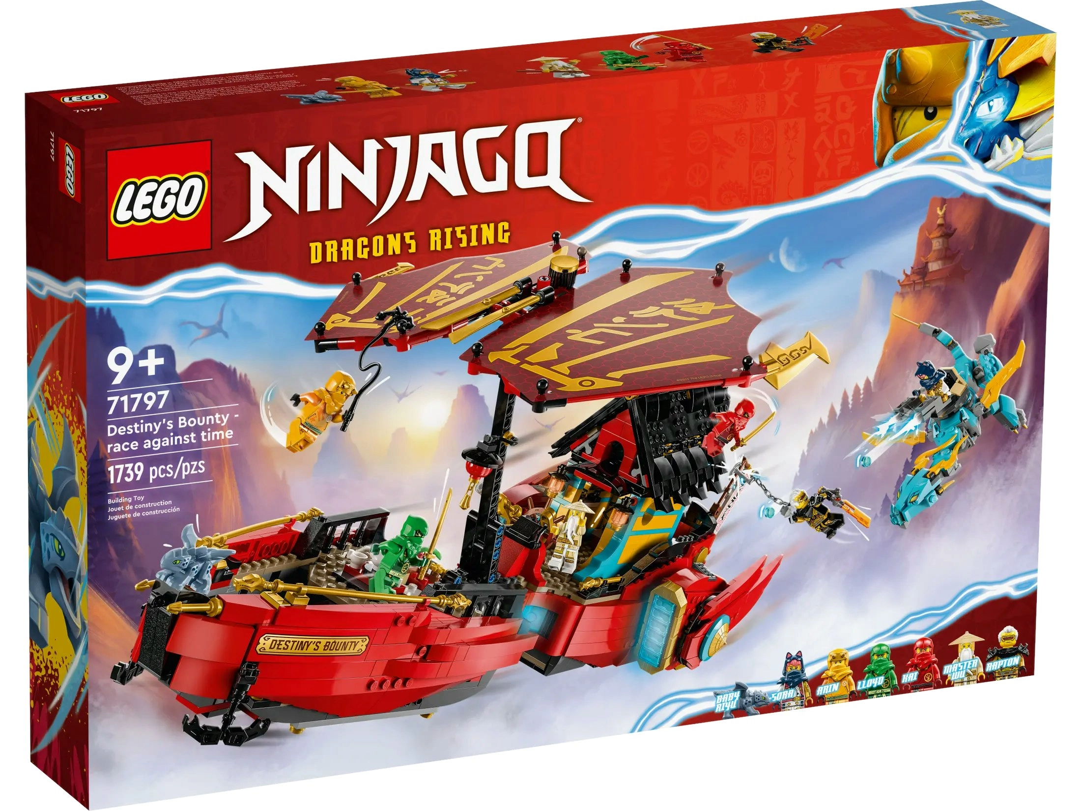 LEGO 71797 Destiny’s Bounty - race against time - Ninjago