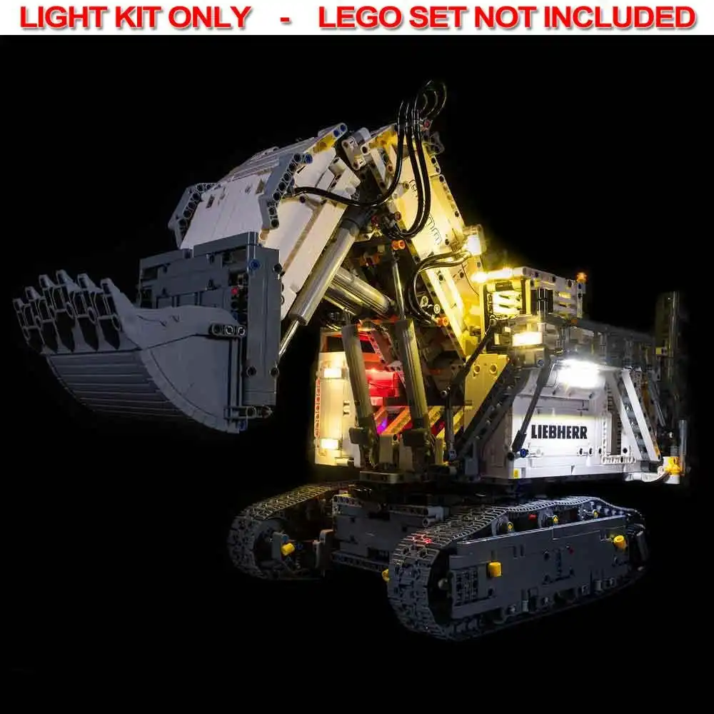 Light My Bricks - LIGHT KIT for LEGO Liebherr R 9800 42100