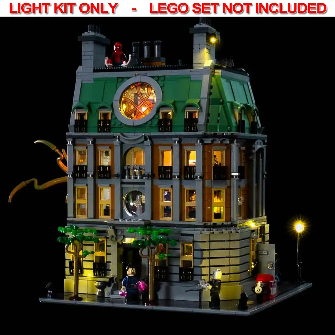 Light My Bricks - LIGHT KIT for LEGO Sanctum Sanctorum 76218