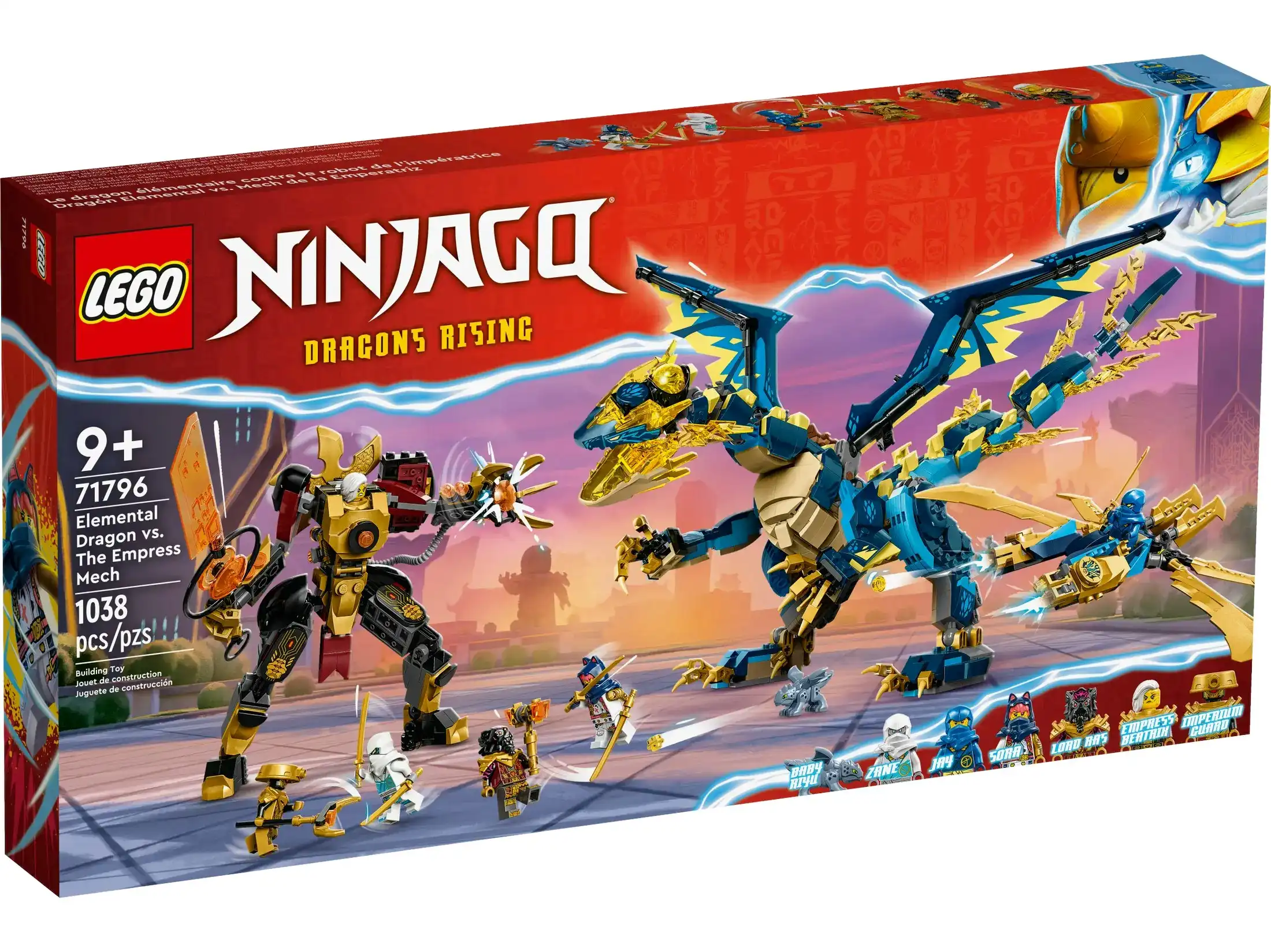 LEGO 71796 Elemental Dragon vs. The Empress Mech - Ninjago