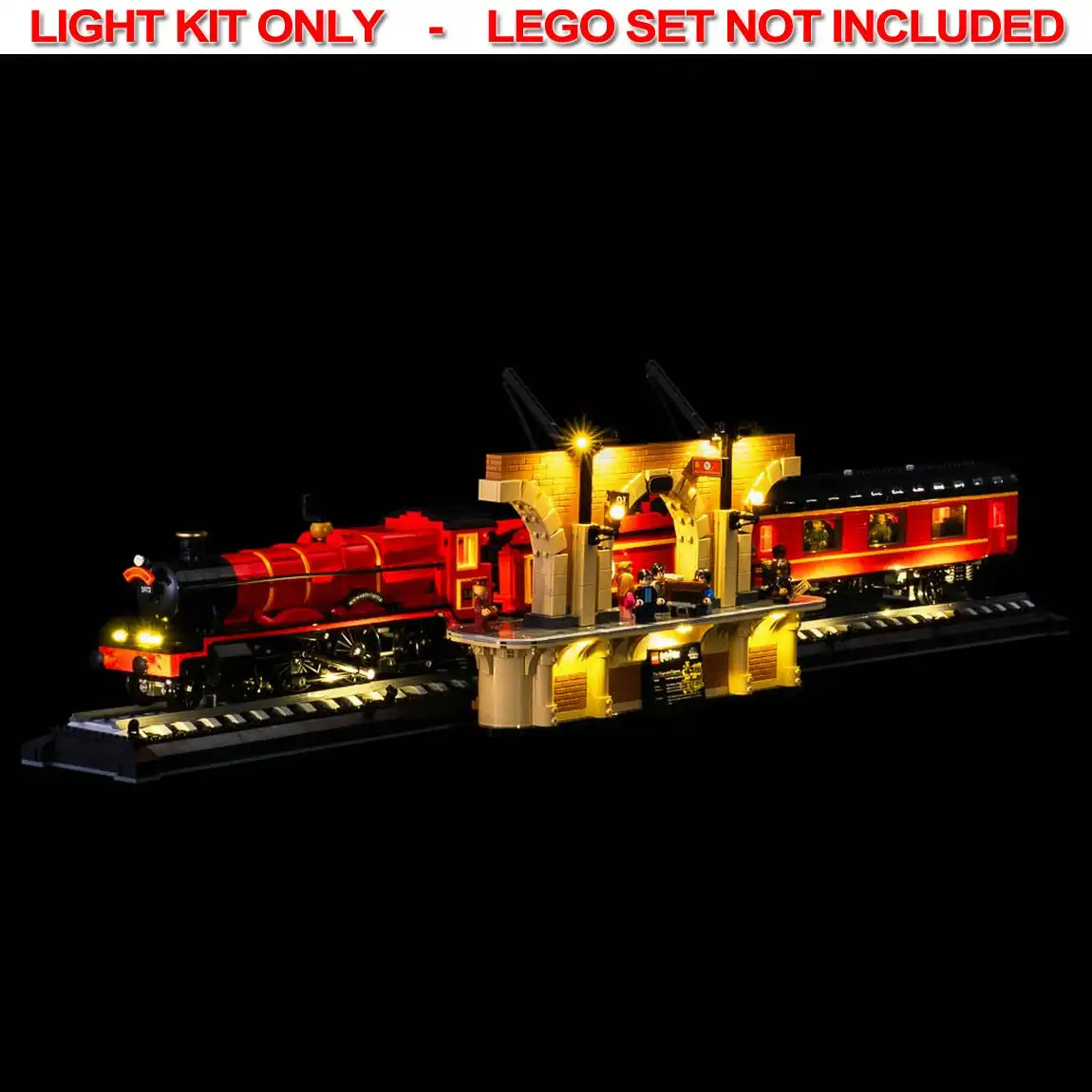 Light My Bricks - LIGHT KIT for LEGO Hogwarts Express - Collectors' Edition 76405