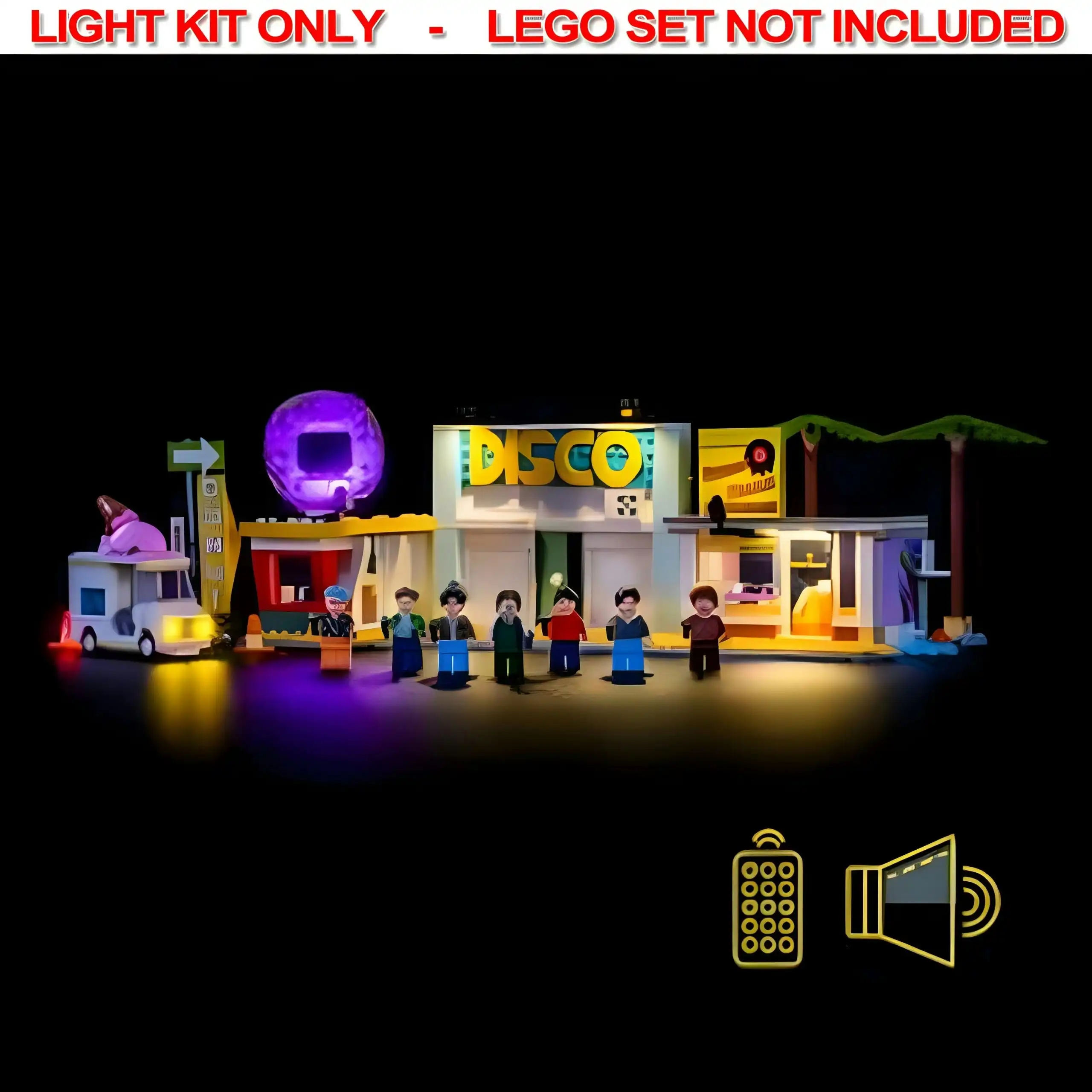 Light My Bricks - Light Kit For LEGO BTS Dynamite 21339