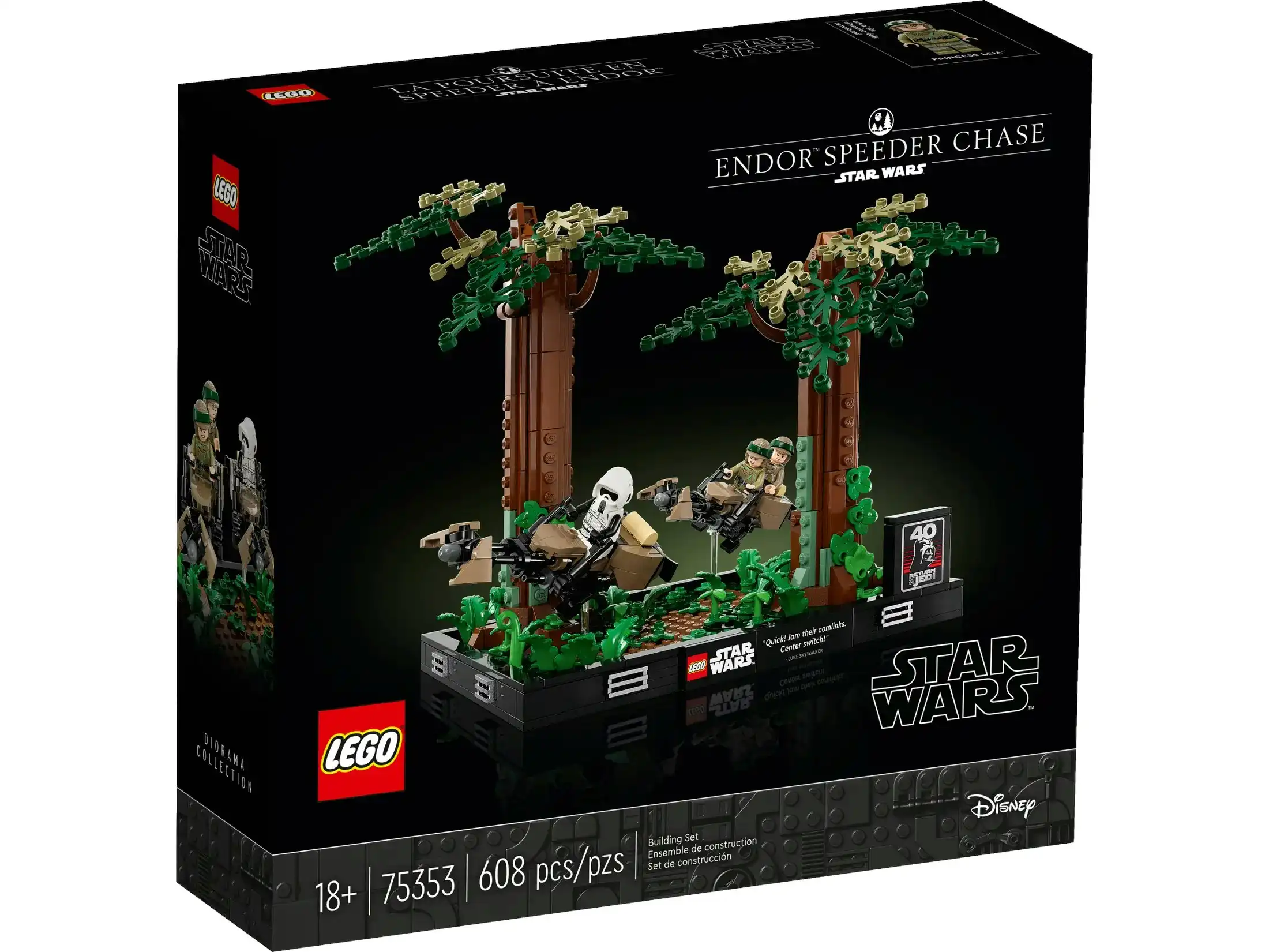 LEGO 75353 Endor™ Speeder Chase Diorama - Star Wars