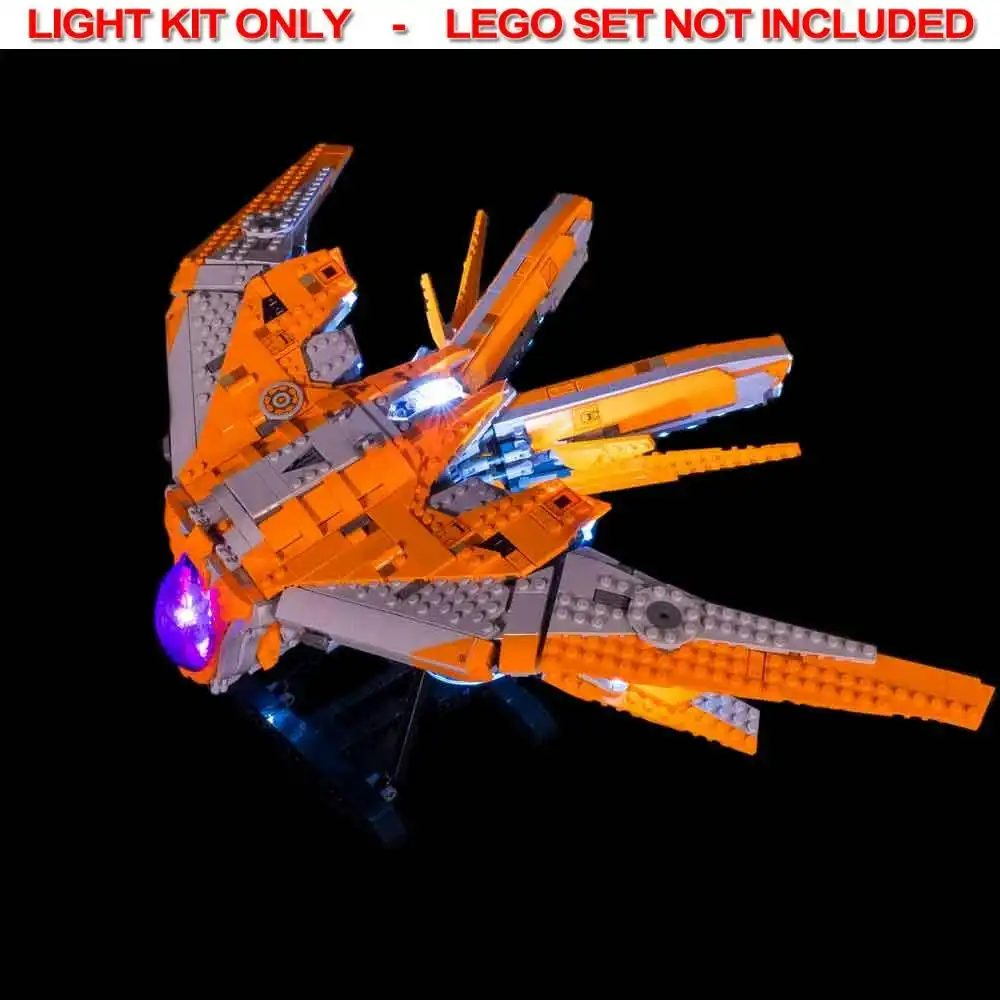 Light My Bricks - LIGHT KIT for LEGO The Guardians Ship 76193