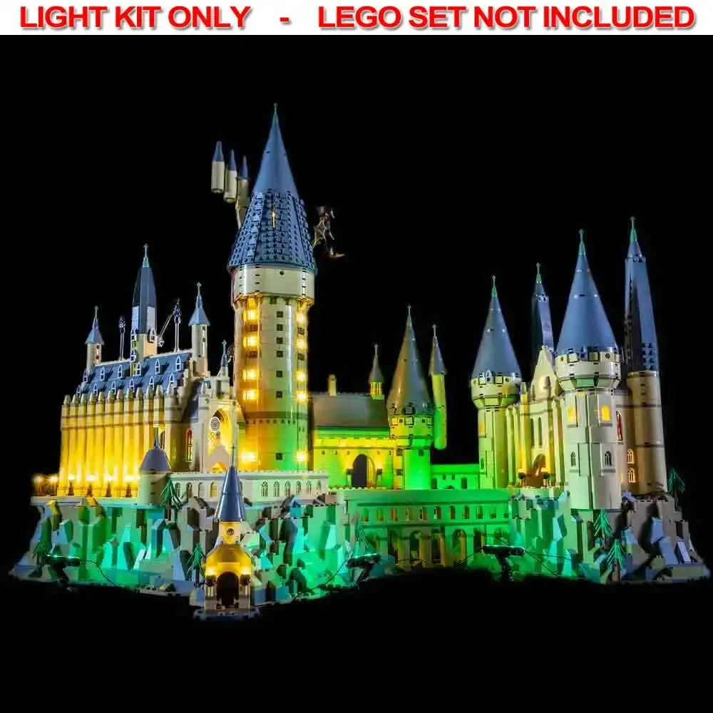 Light My Bricks - LIGHT KIT for LEGO Hogwarts Castle 71043