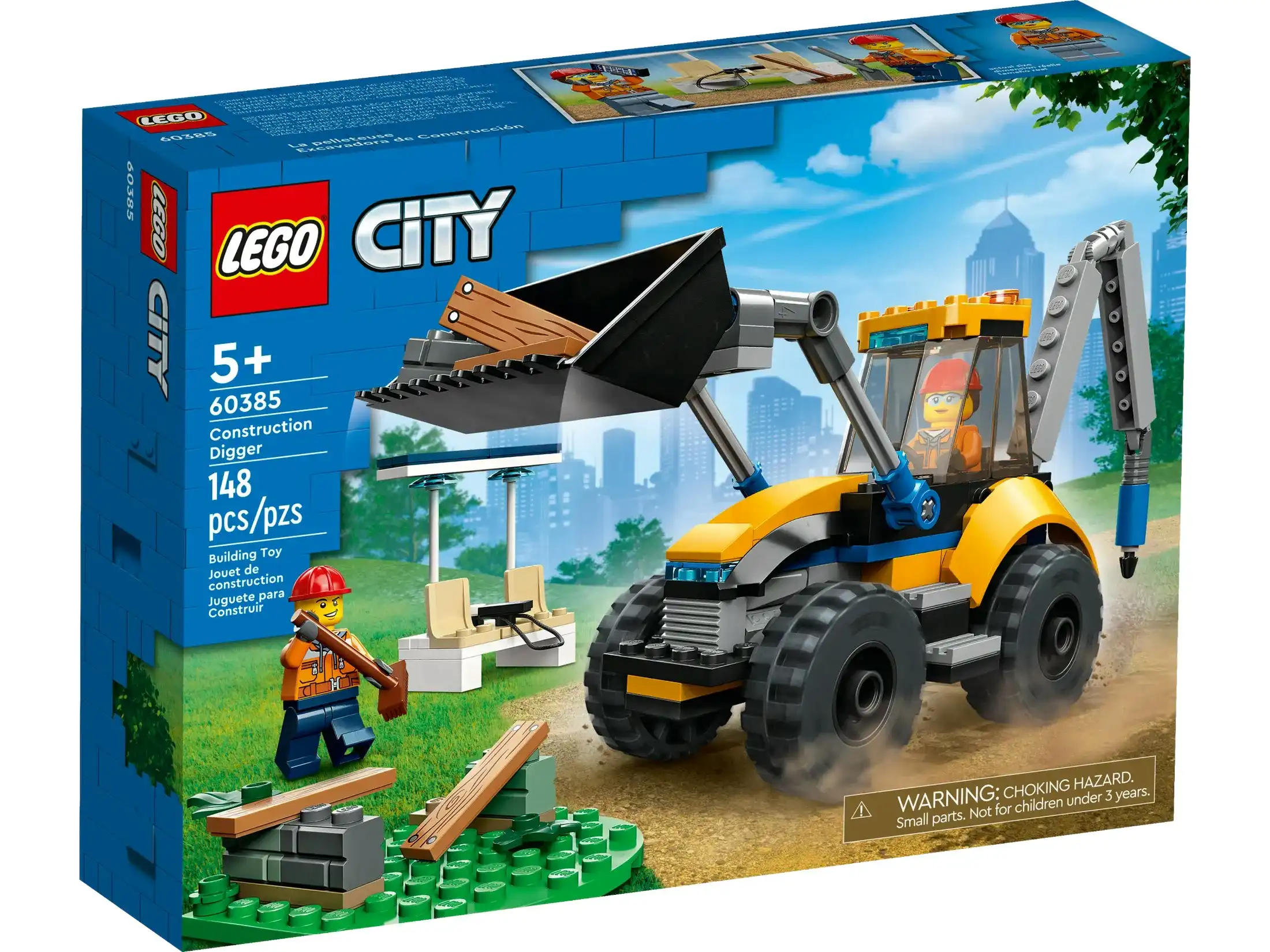 LEGO 60385 Construction Digger - City