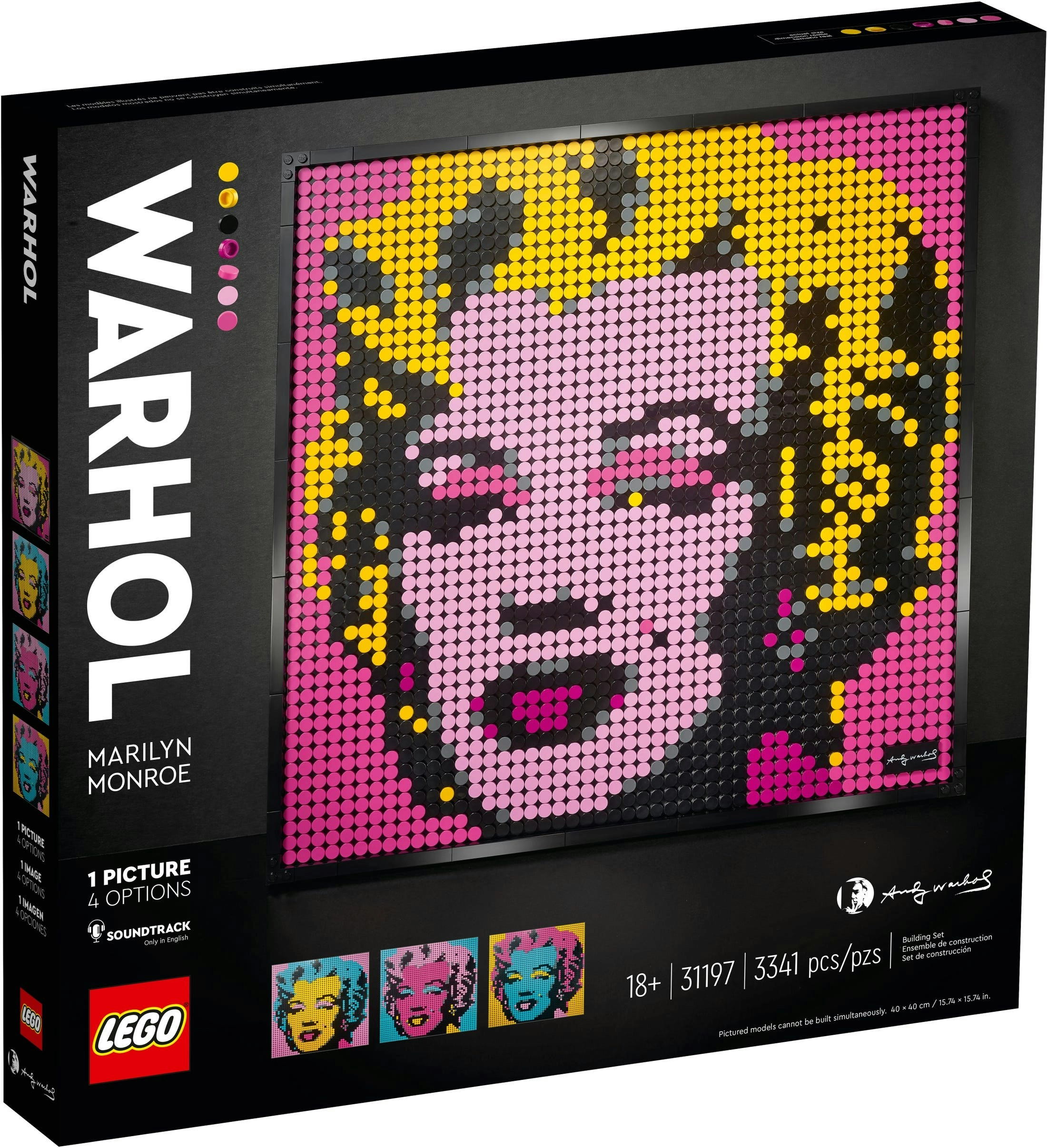 LEGO 31197 Andy Warhol's Marilyn Monroe - Art