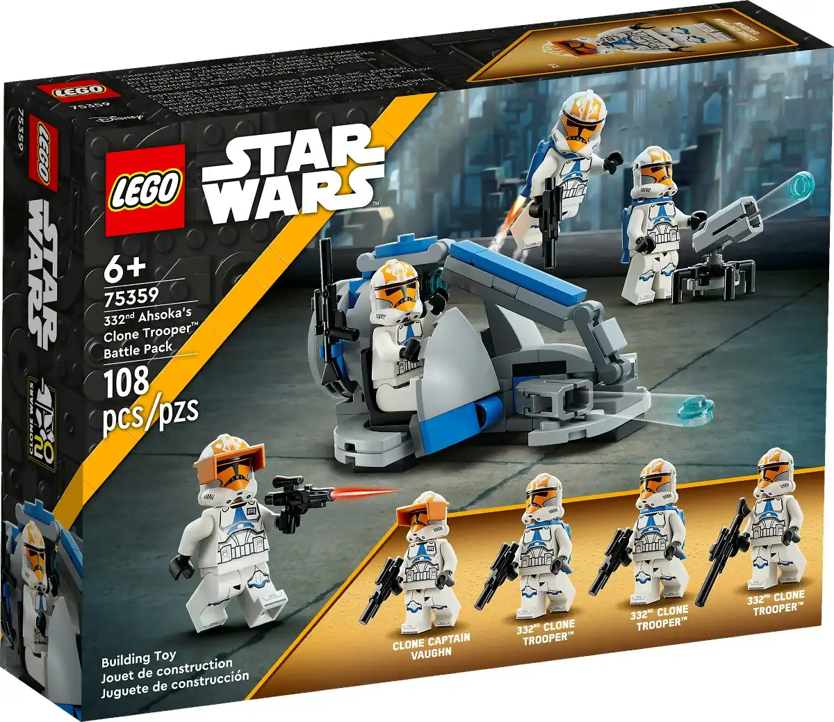 LEGO 75359 332nd Ahsoka's Clone Trooper™ Battle Pack - Star Wars