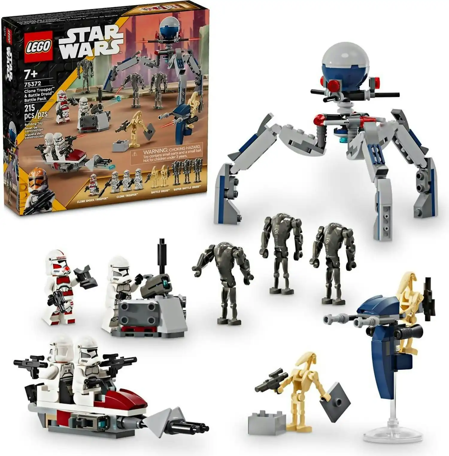 LEGO 75372 Clone Trooper™ & Battle Droid™ Battle Pack - Star Wars