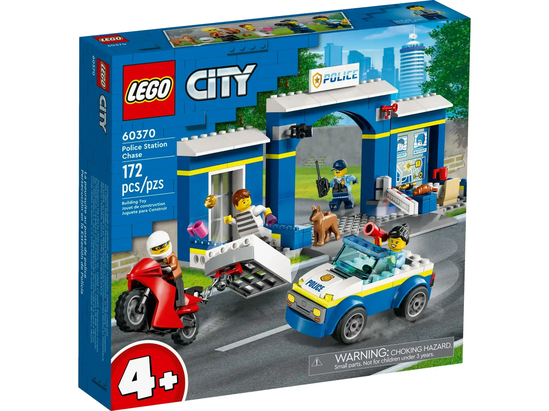 LEGO 60370 Police Station Chase - City 4+
