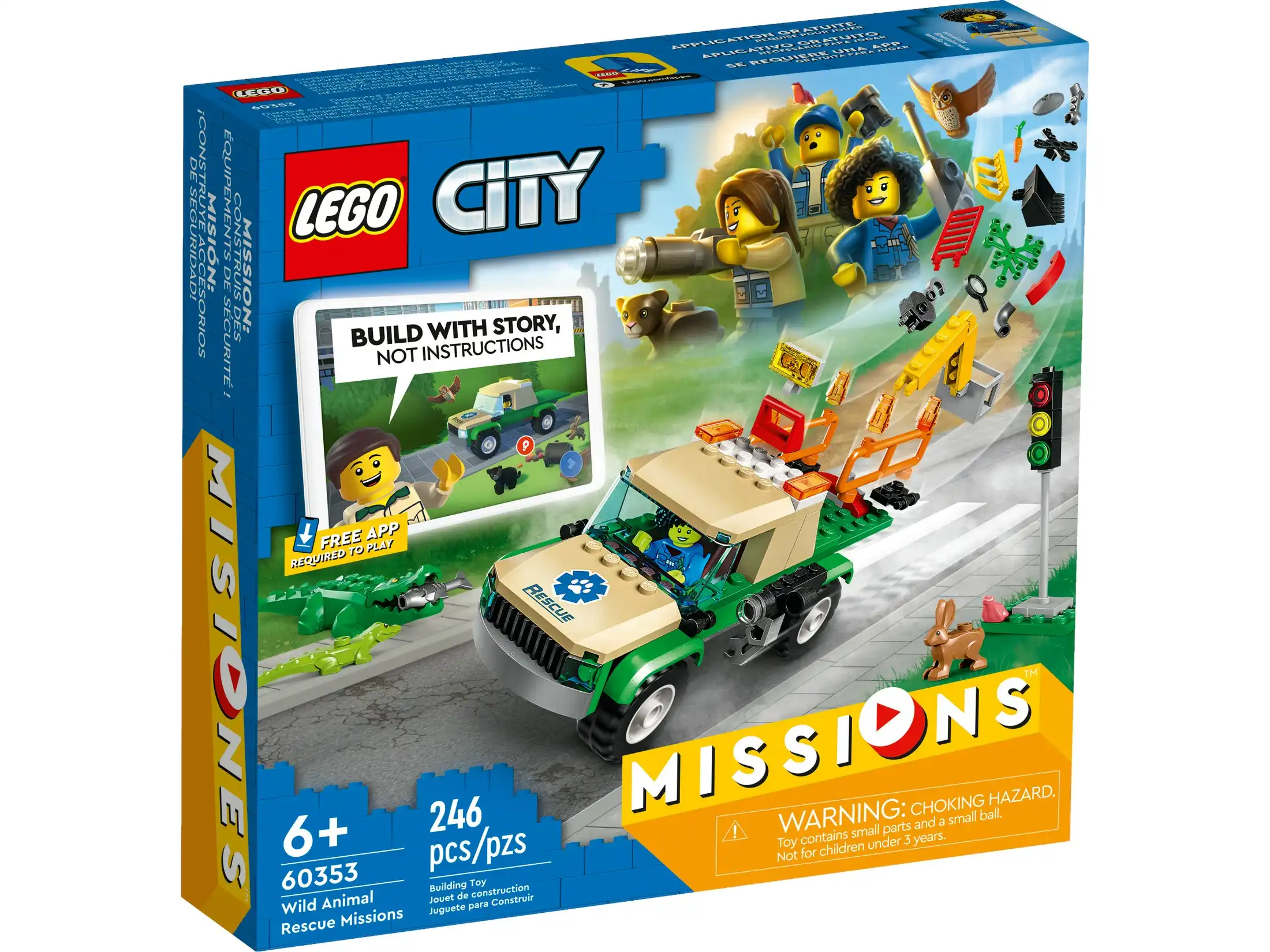 LEGO 60353 Wild Animal Rescue Missions - City