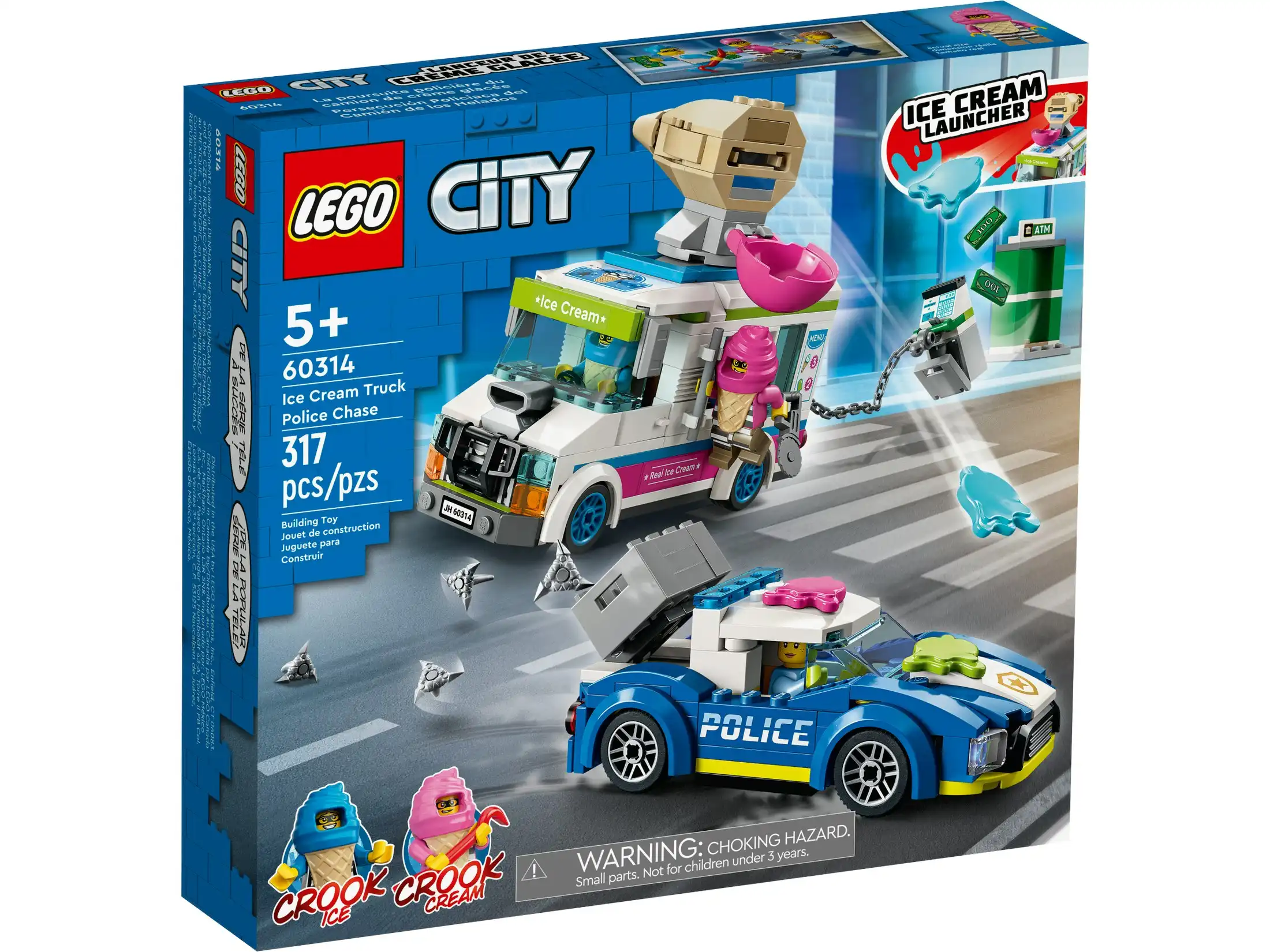 LEGO 60314 Ice Cream Truck Police Chase - City