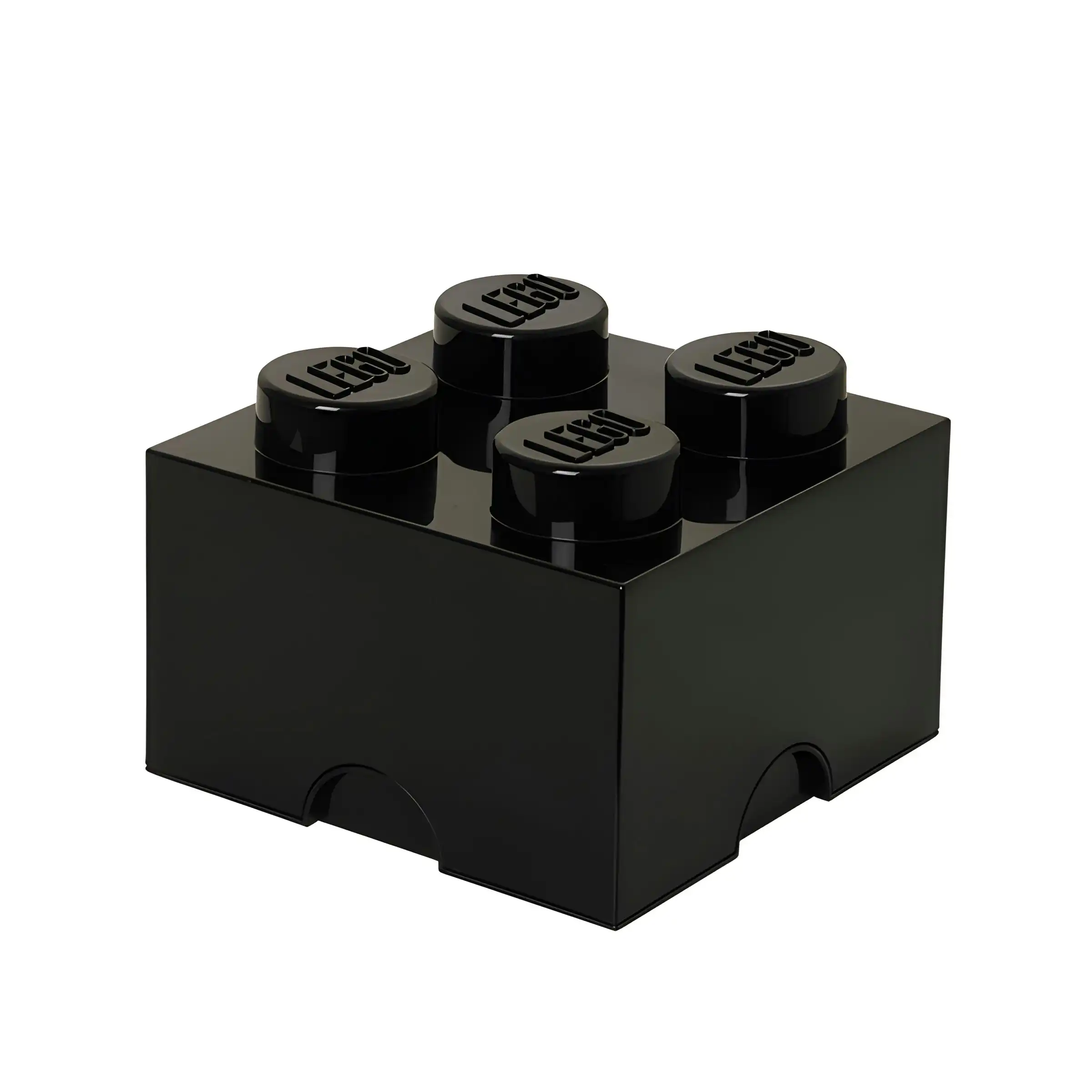 LEGO Storage Brick 4 Black - Room Copenhagen