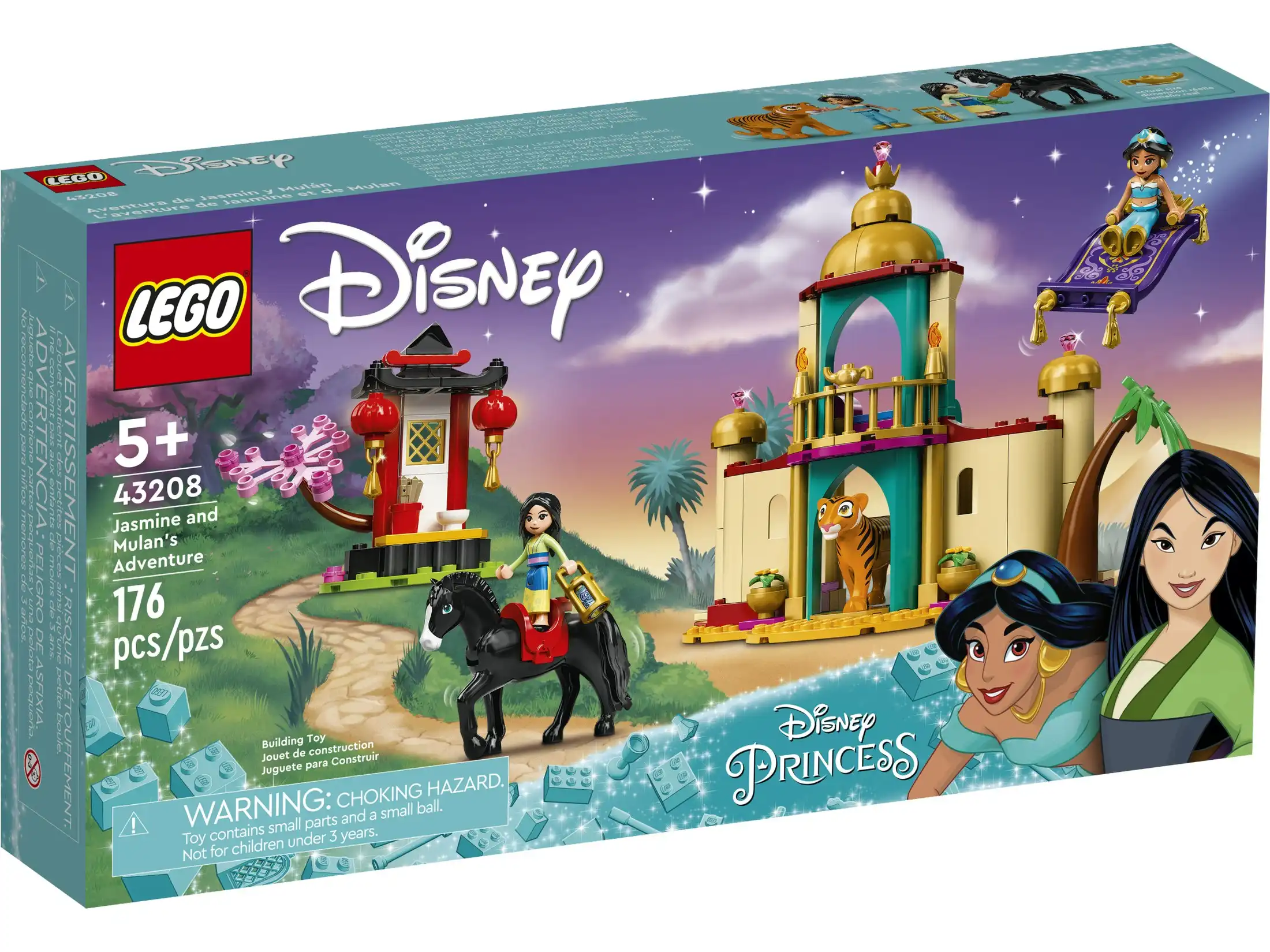 LEGO 43208 Jasmine and Mulan’s Adventure - Disney Princess
