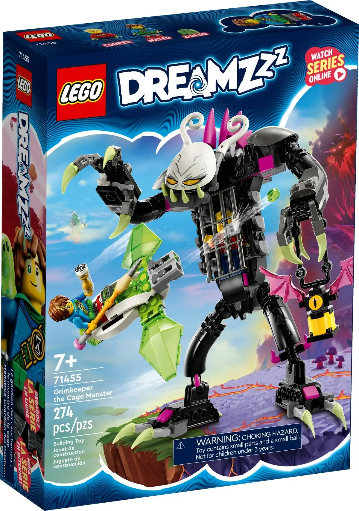 LEGO 71455 Grimkeeper the Cage Monster - DreamZzz