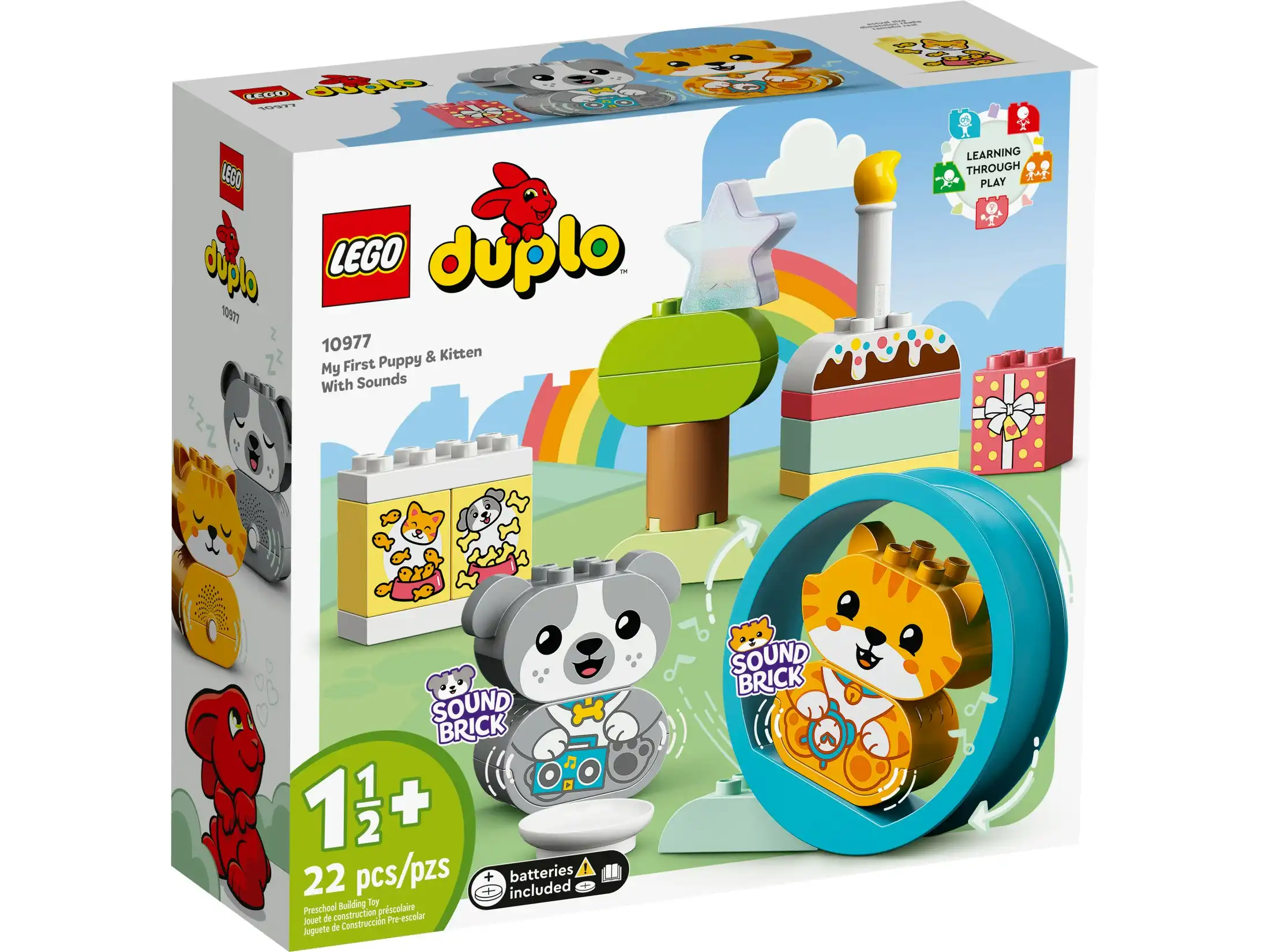 LEGO 10977 My First Puppy & Kitten With Sounds - Duplo My First