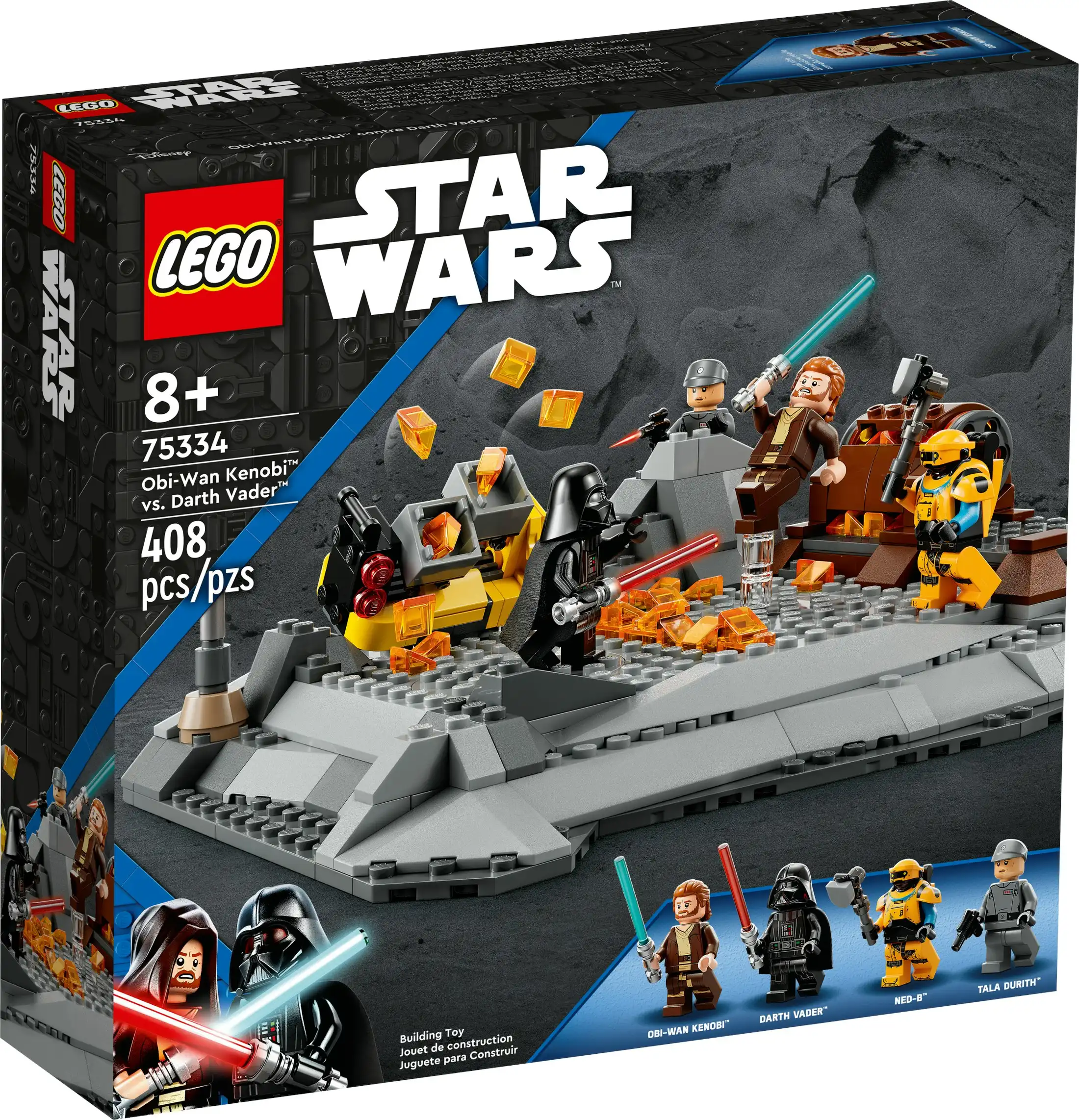 LEGO 75334 Obi-Wan Kenobi vs. Darth Vader - Star Wars