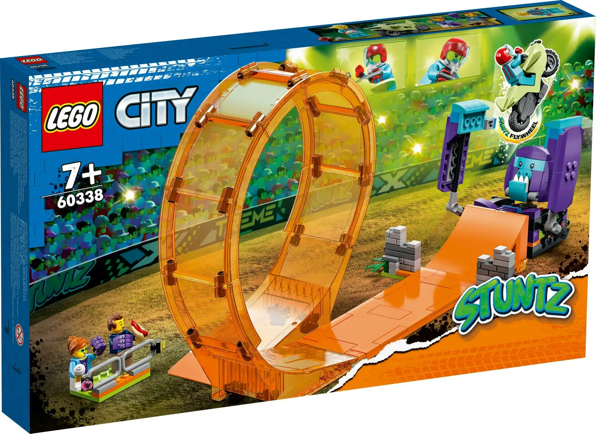 LEGO 60338 Chimpanzee Smash Stunt Loop - City Stuntz
