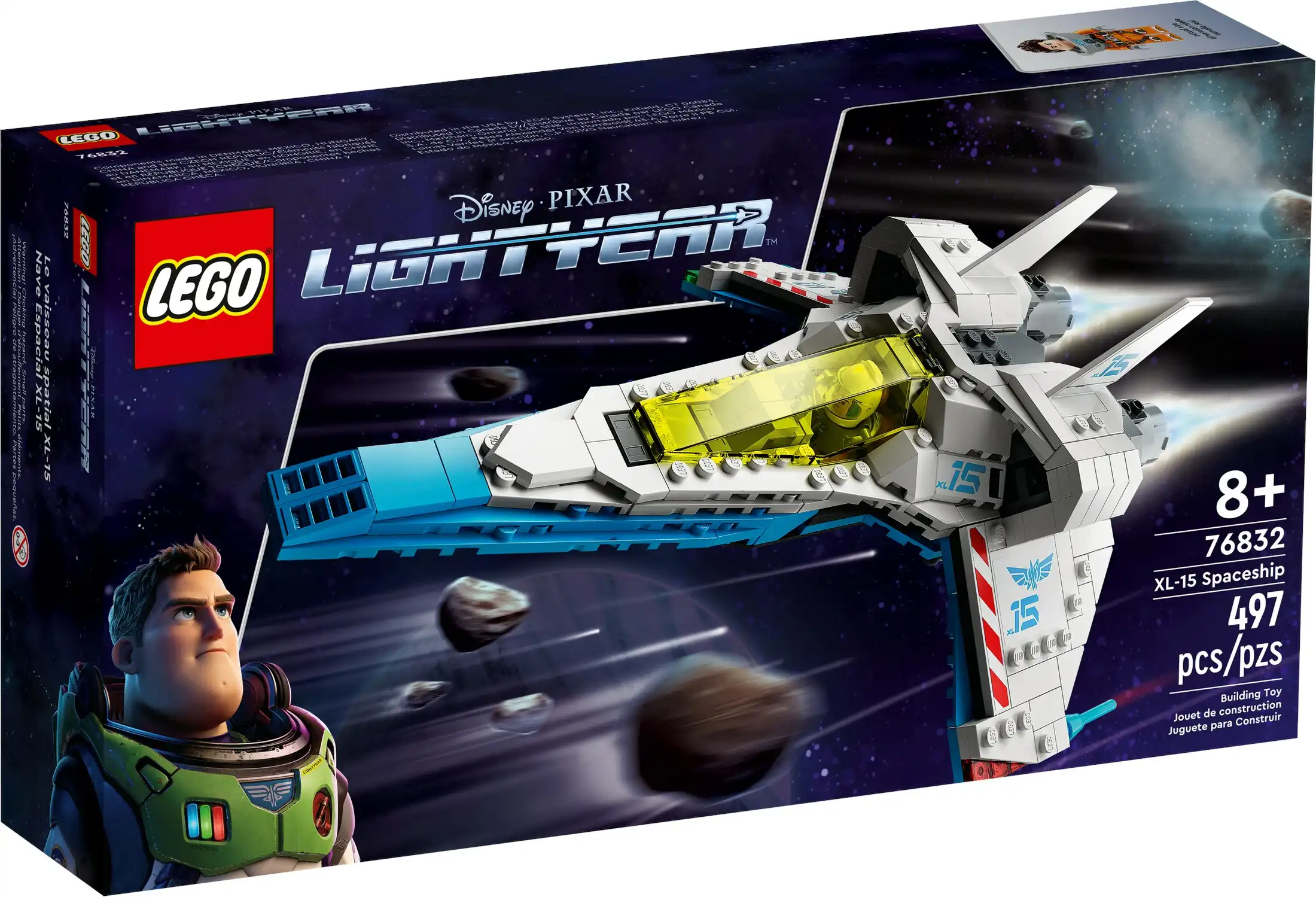 LEGO 76832 XL15 Spaceship - Buzz Lightyear Disney