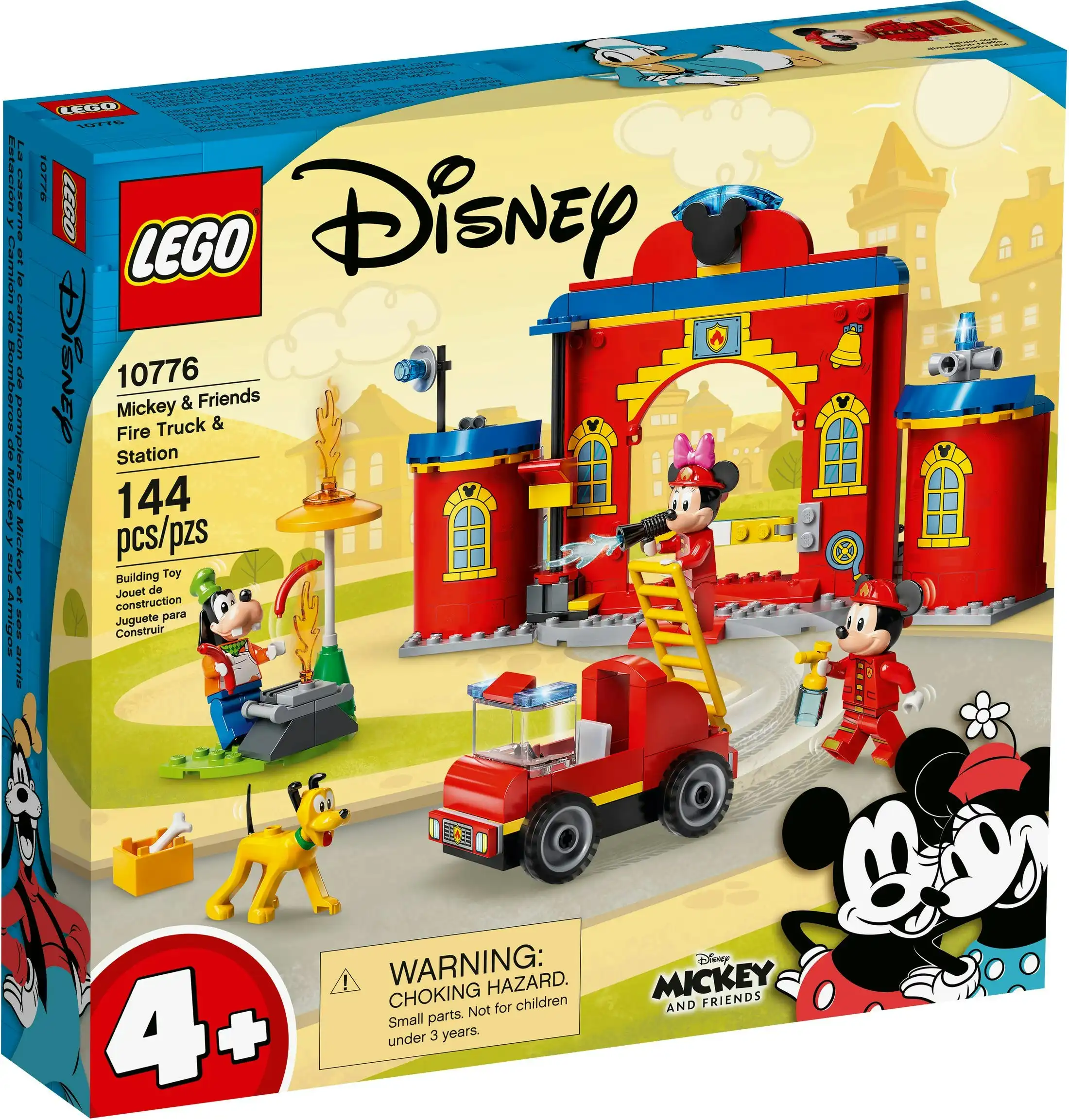 LEGO 10776 Mickey & Friends Fire Truck & Station - Disney Mickey And Friends 4+