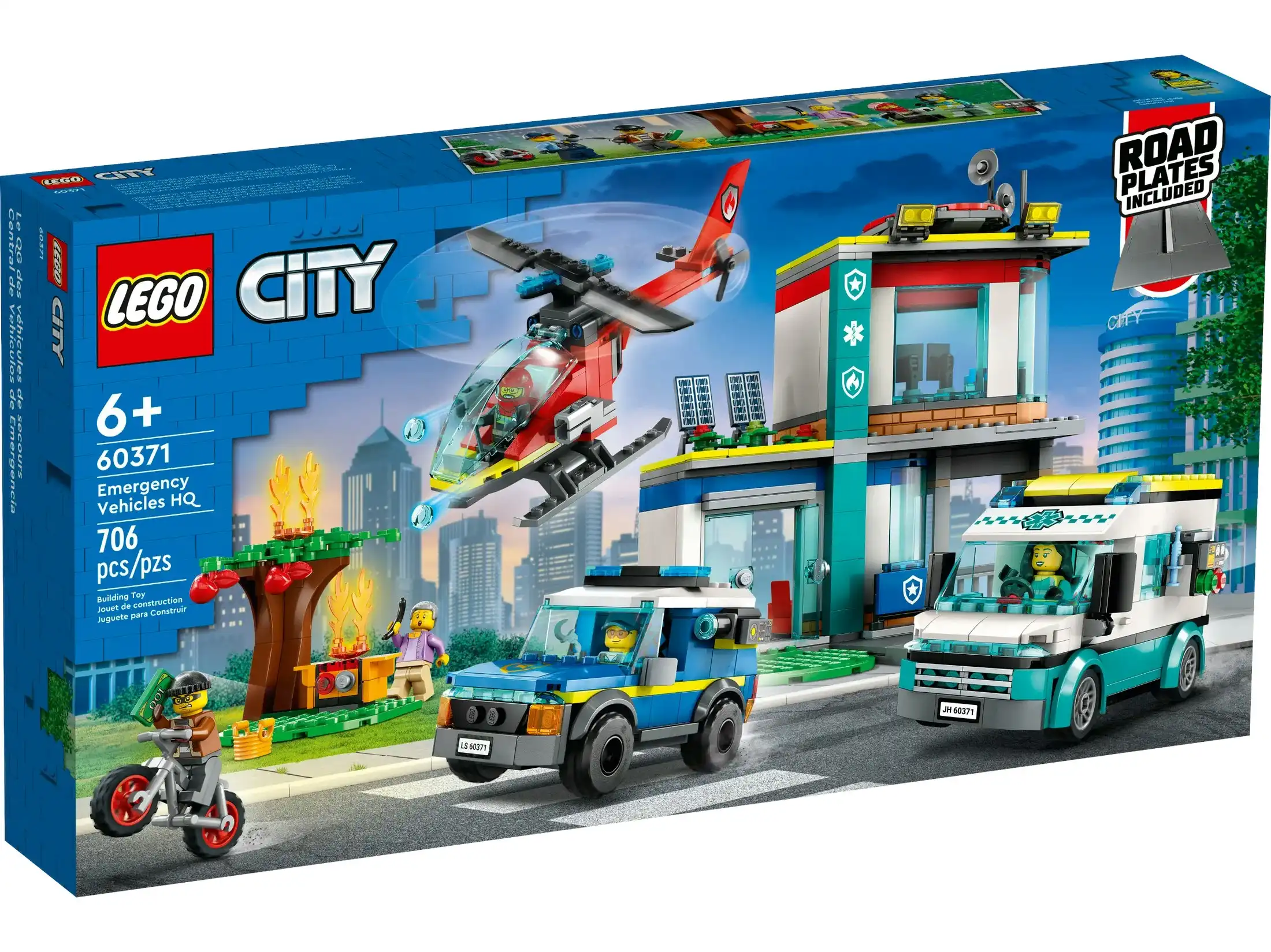 LEGO 60371 Emergency Vehicles HQ - City