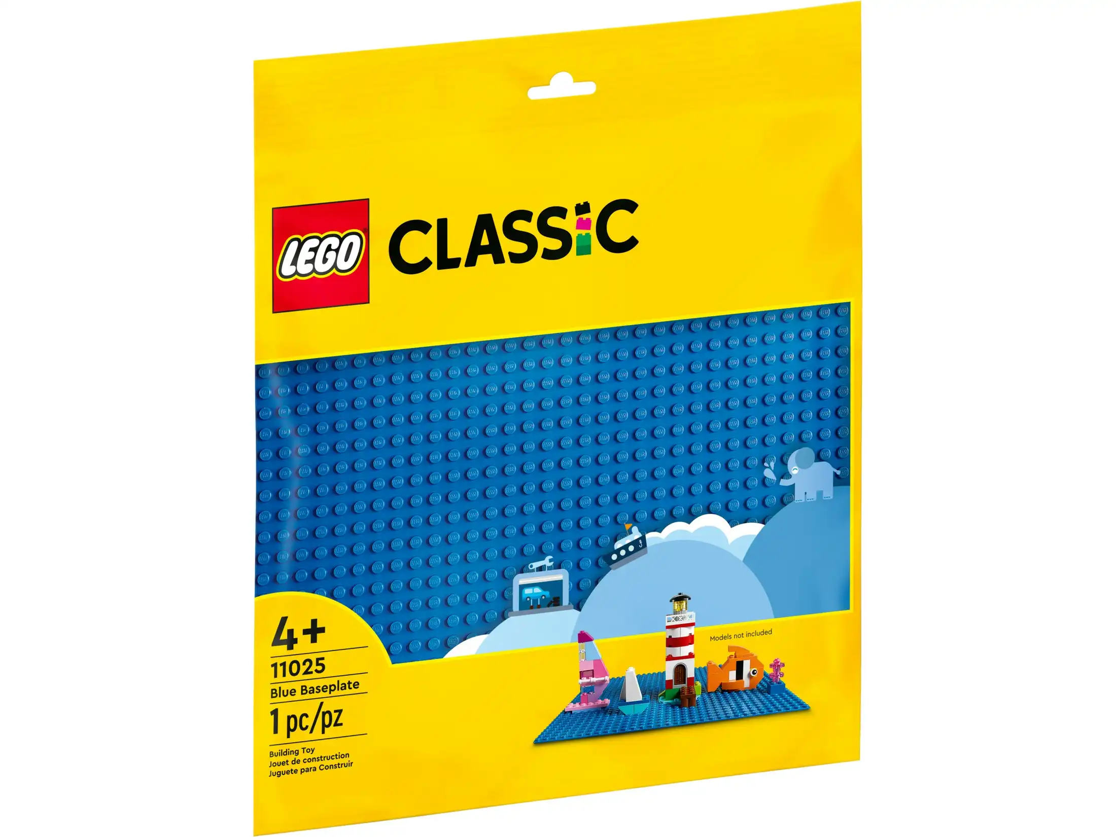 LEGO 11025 Blue Baseplate - Classic 4+