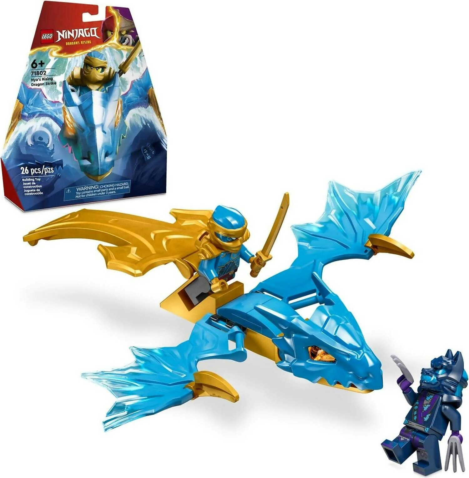 LEGO 71802 Nya's Rising Dragon Strike - Ninjago